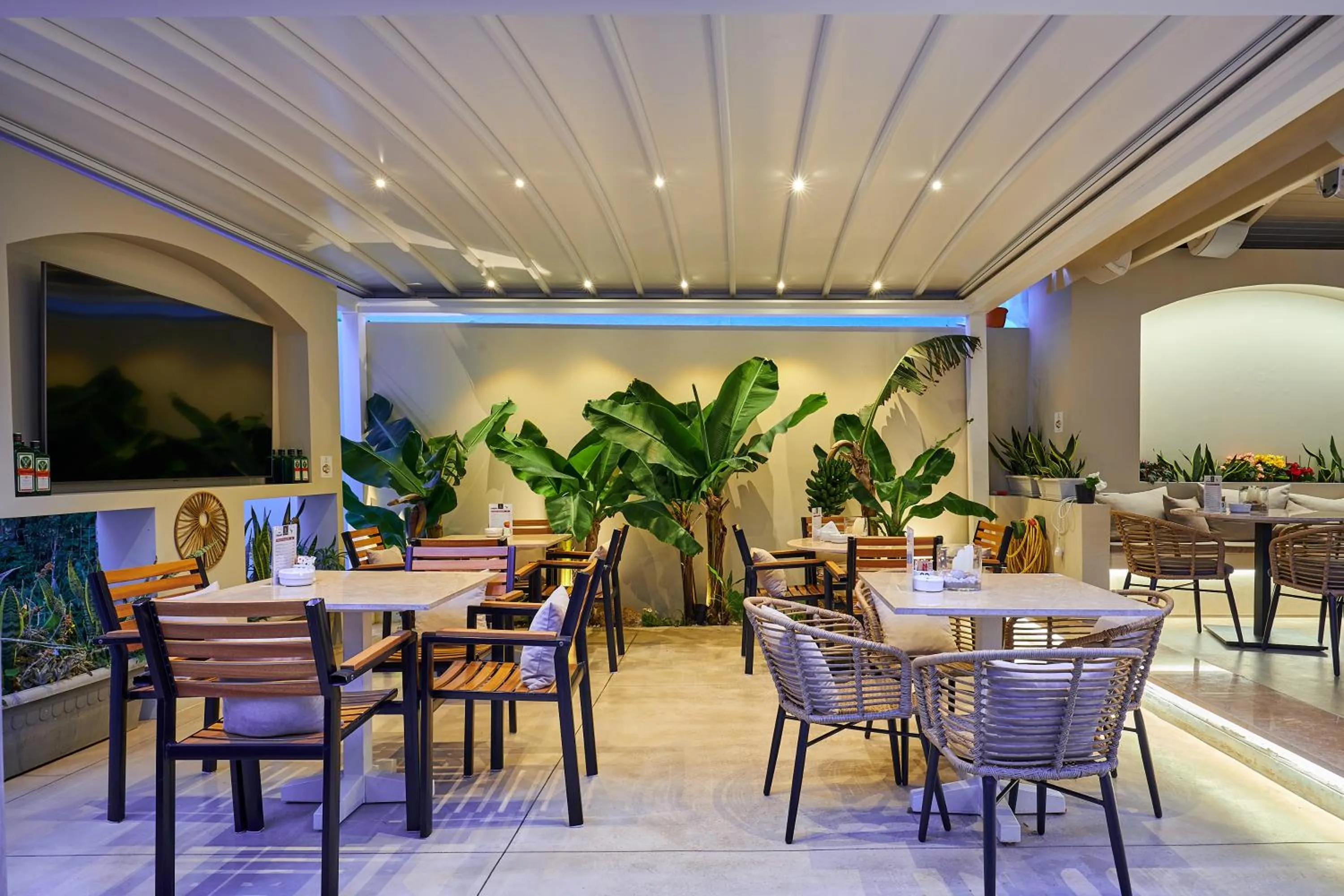 Lounge or bar in Mila Malia Studios Hotel