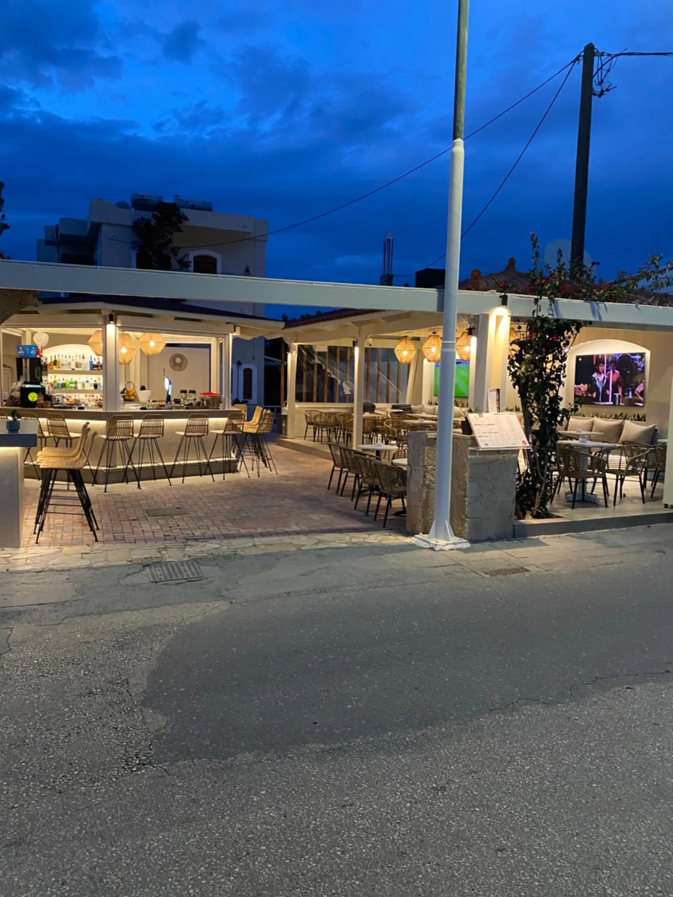 Lounge or bar in Mila Malia Studios Hotel