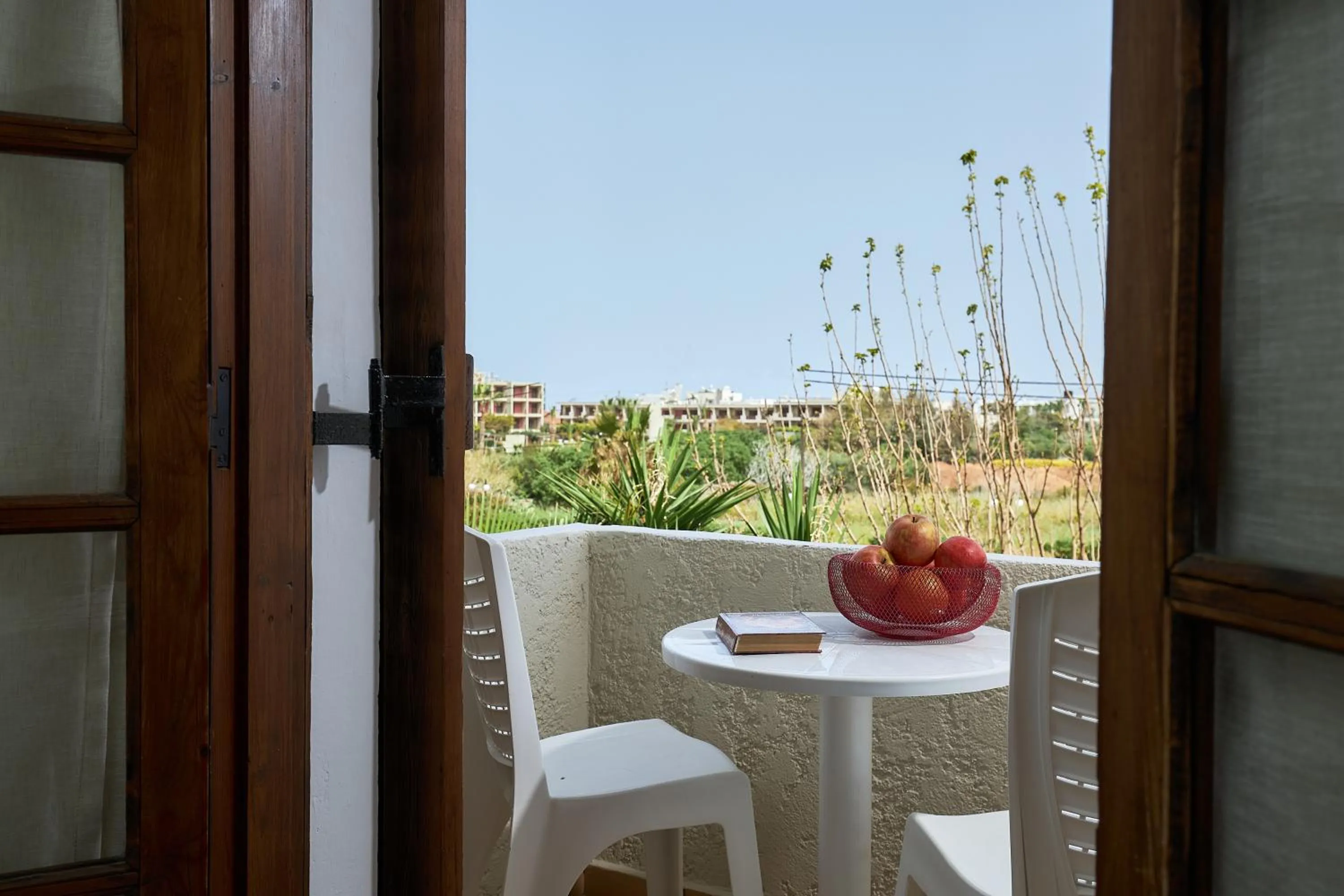 Balcony/Terrace in Mila Malia Studios Hotel