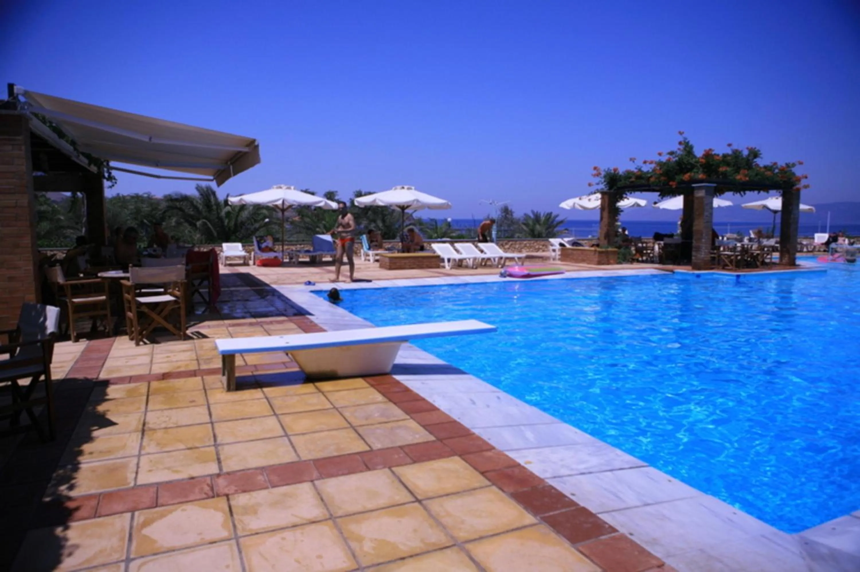 Swimming pool in Panselinos Hotel