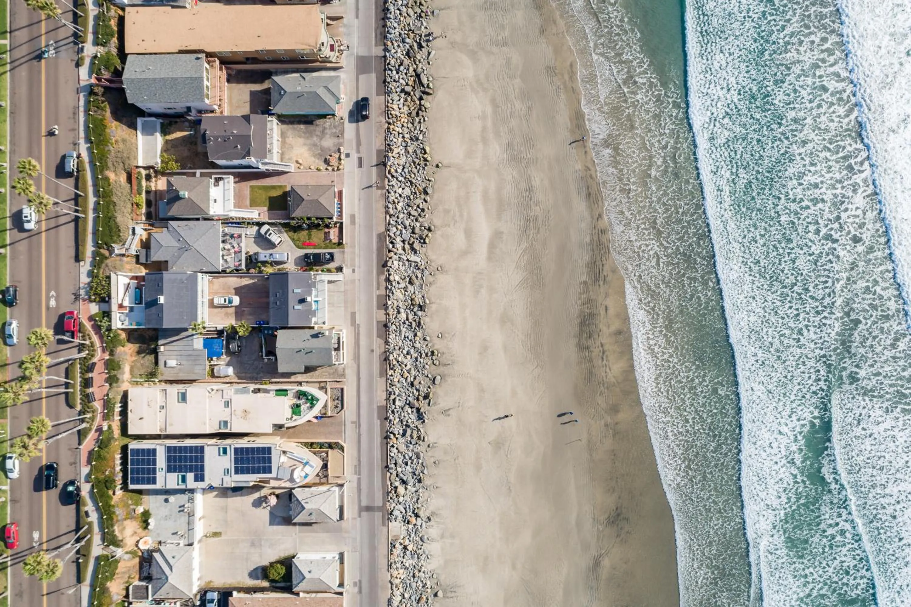 Bird's eye view in Pacific Villas