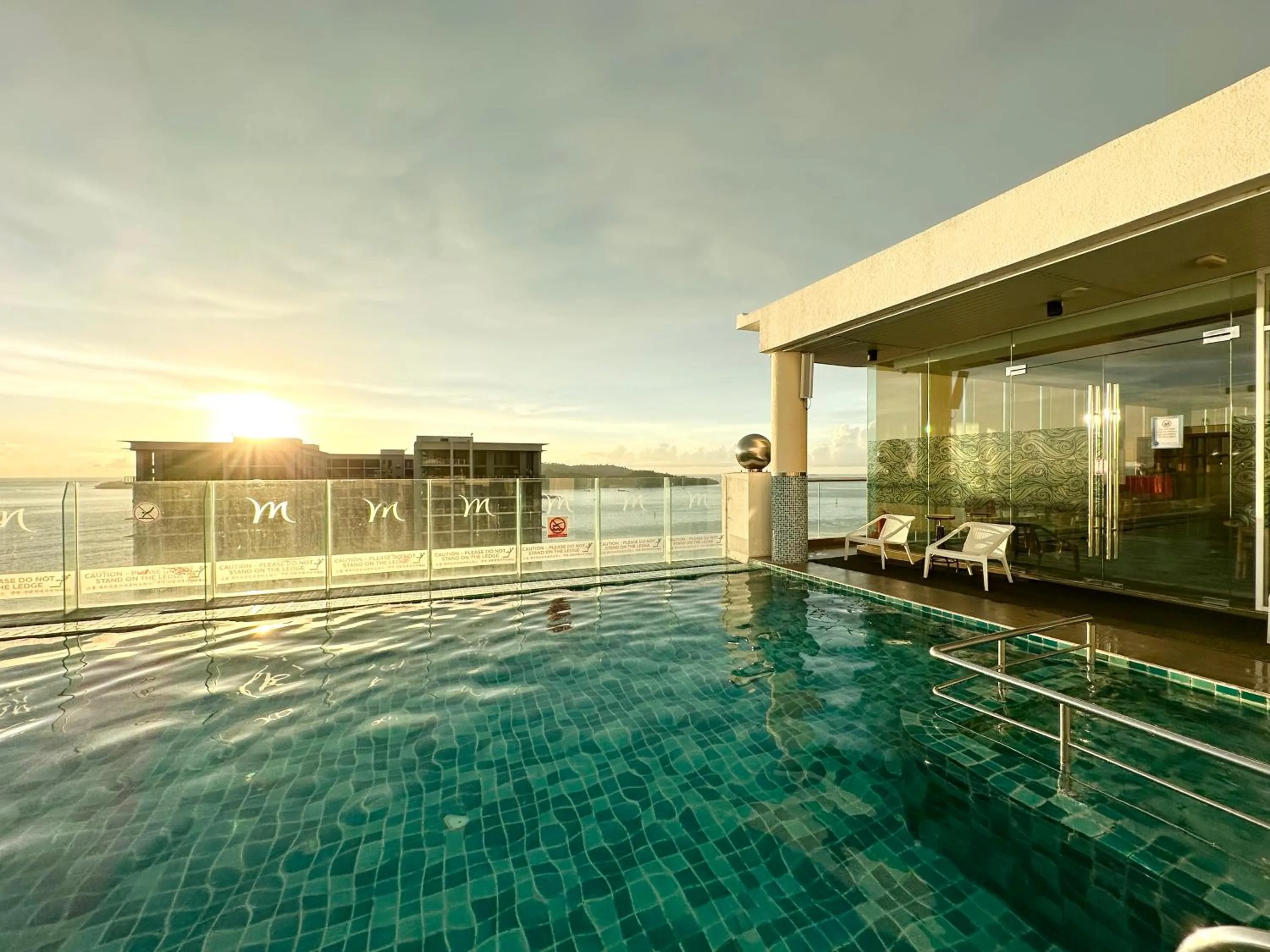 Patio in M Centro City Centre @ Gaya Street by Sunset Seaview Vacation Condos