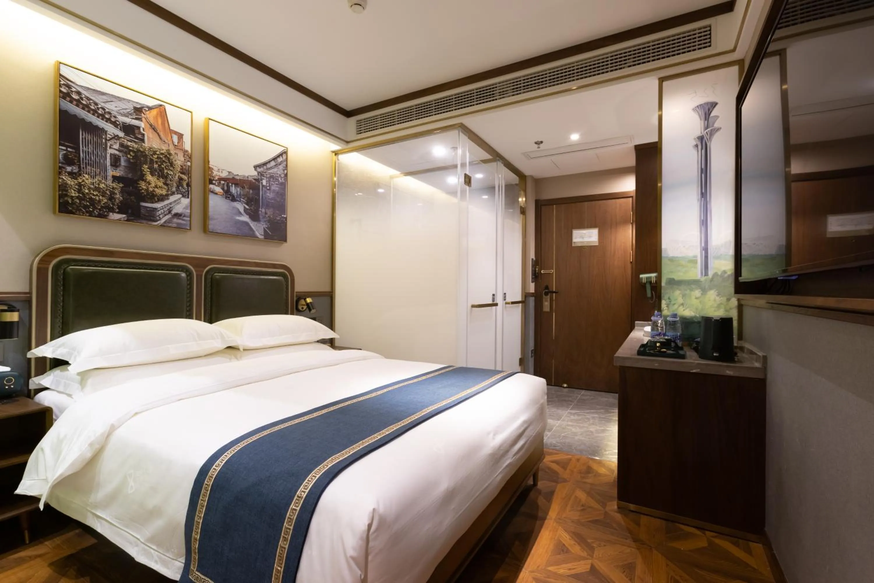 Photo of the whole room, Bed in Nostalgia S Hotel Beijing National Olympic Sports Center