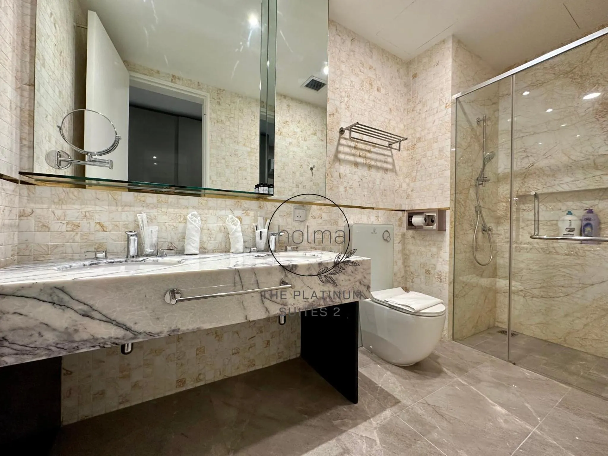 Shower in The Platinum 2 Kuala Lumpur by HOLMA