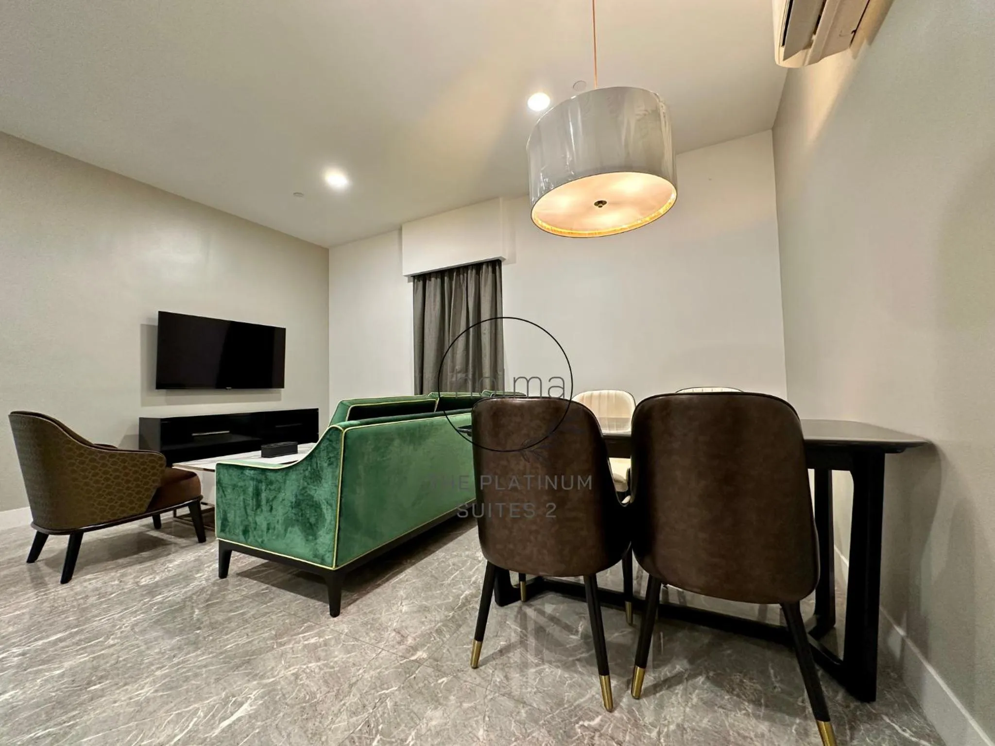 Dining area in The Platinum 2 Kuala Lumpur by HOLMA