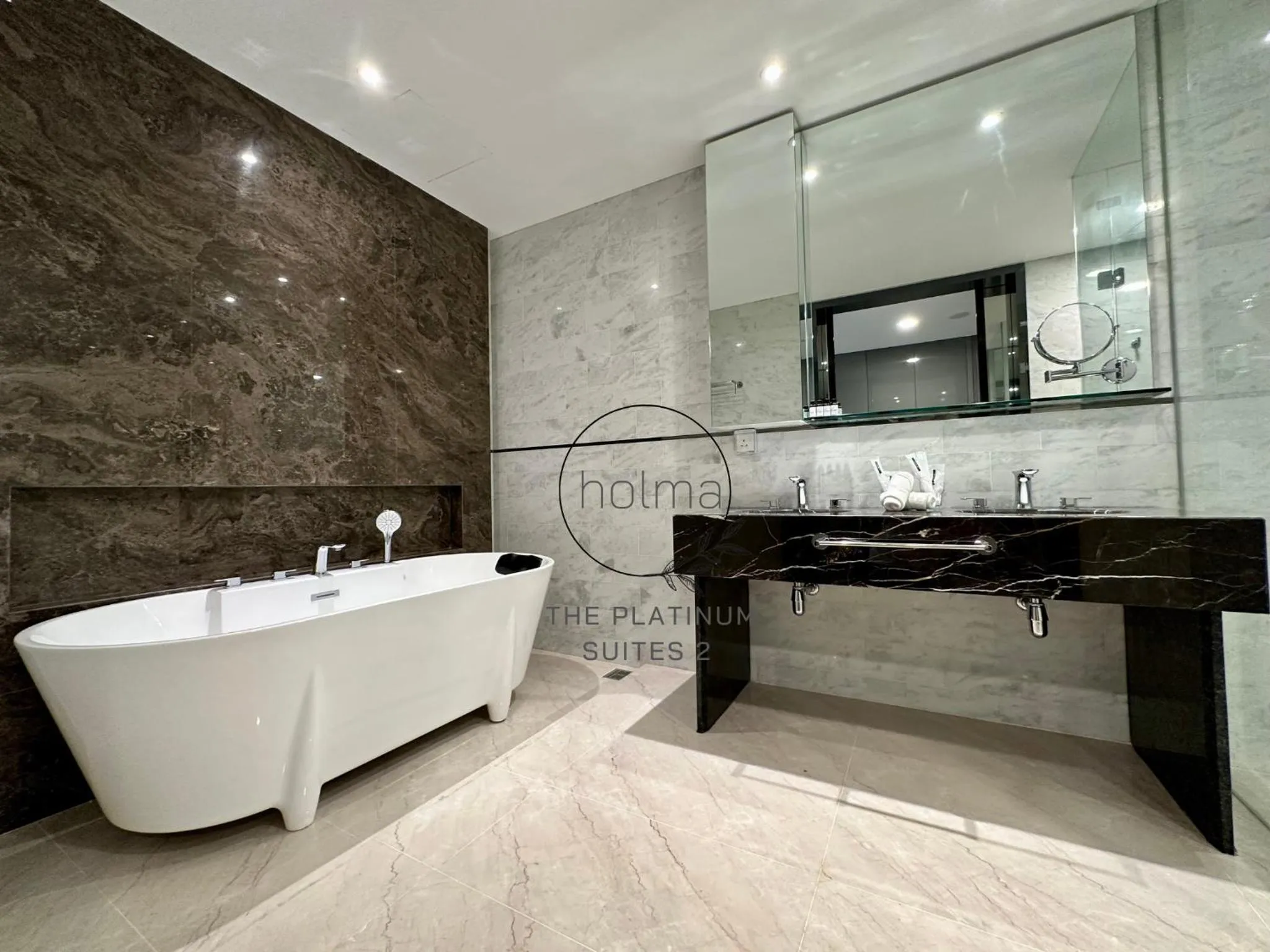 Bathroom in The Platinum 2 Kuala Lumpur by HOLMA