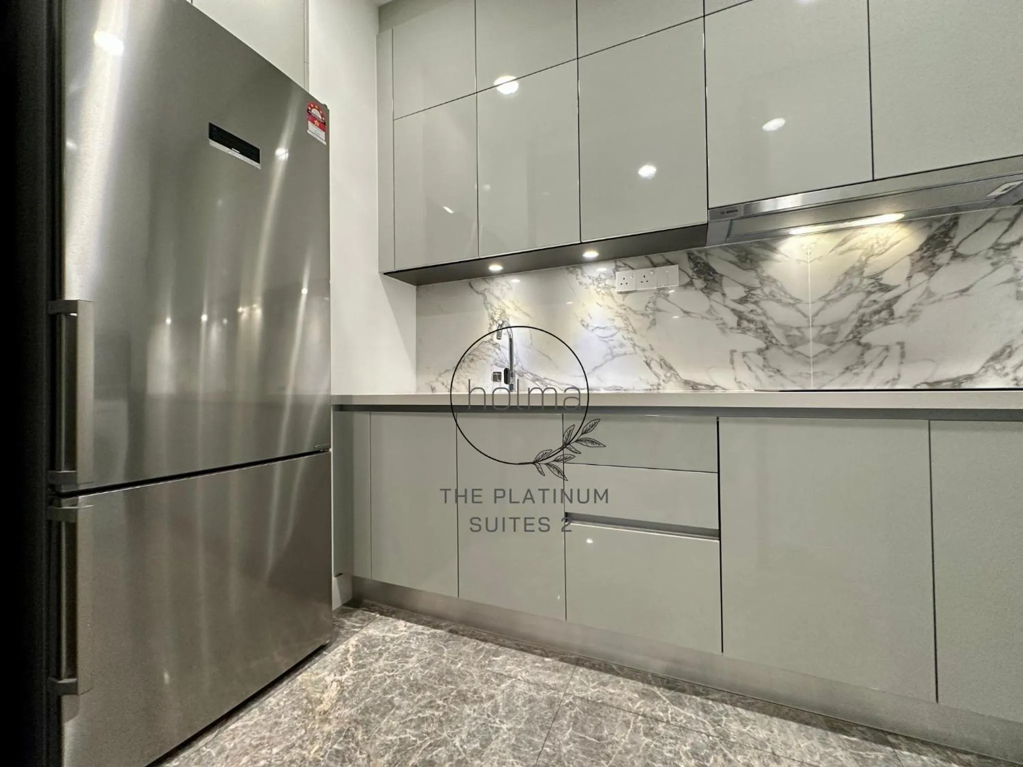 Kitchen or kitchenette in The Platinum 2 Kuala Lumpur by HOLMA