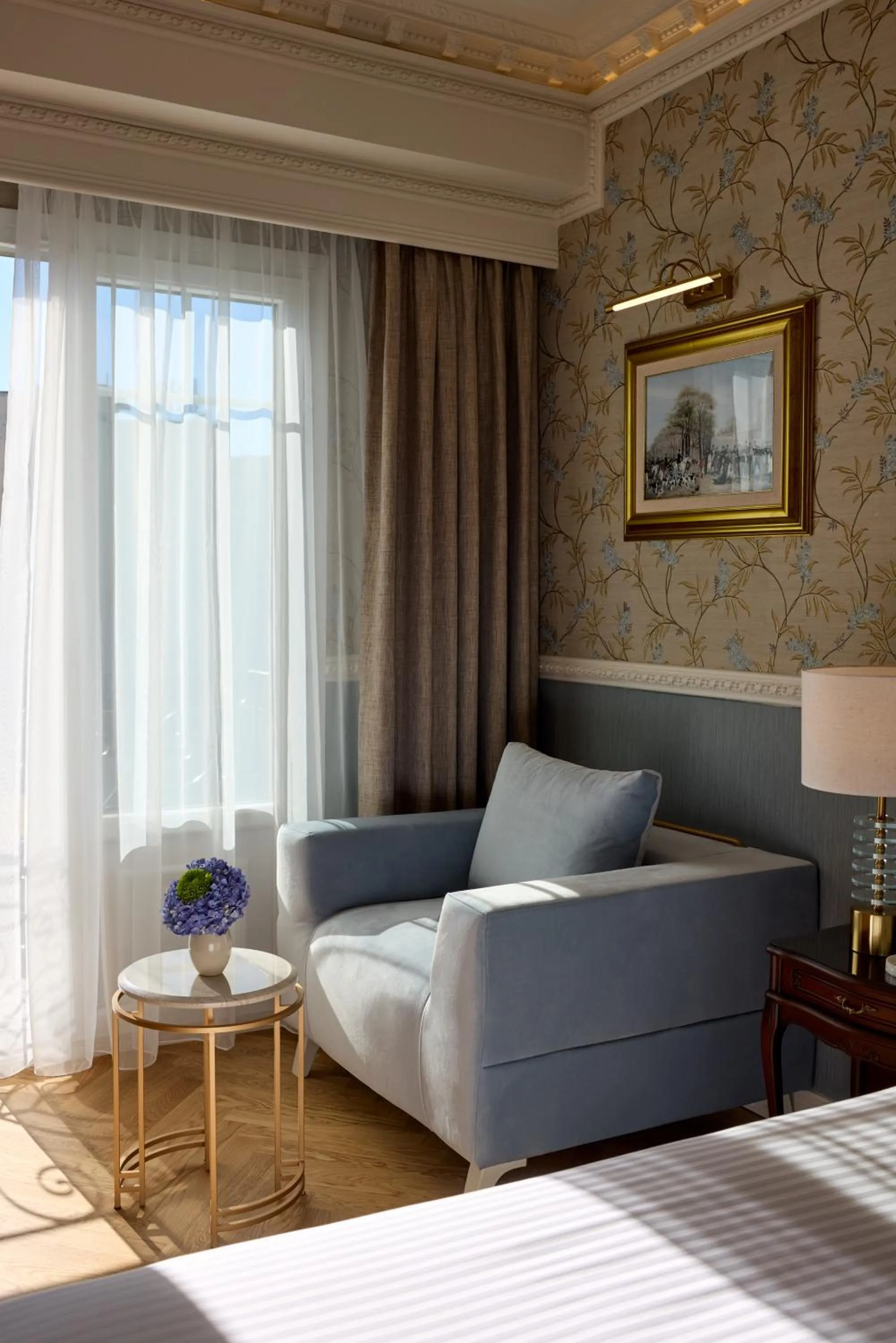 Bed in Mediterranean Palace