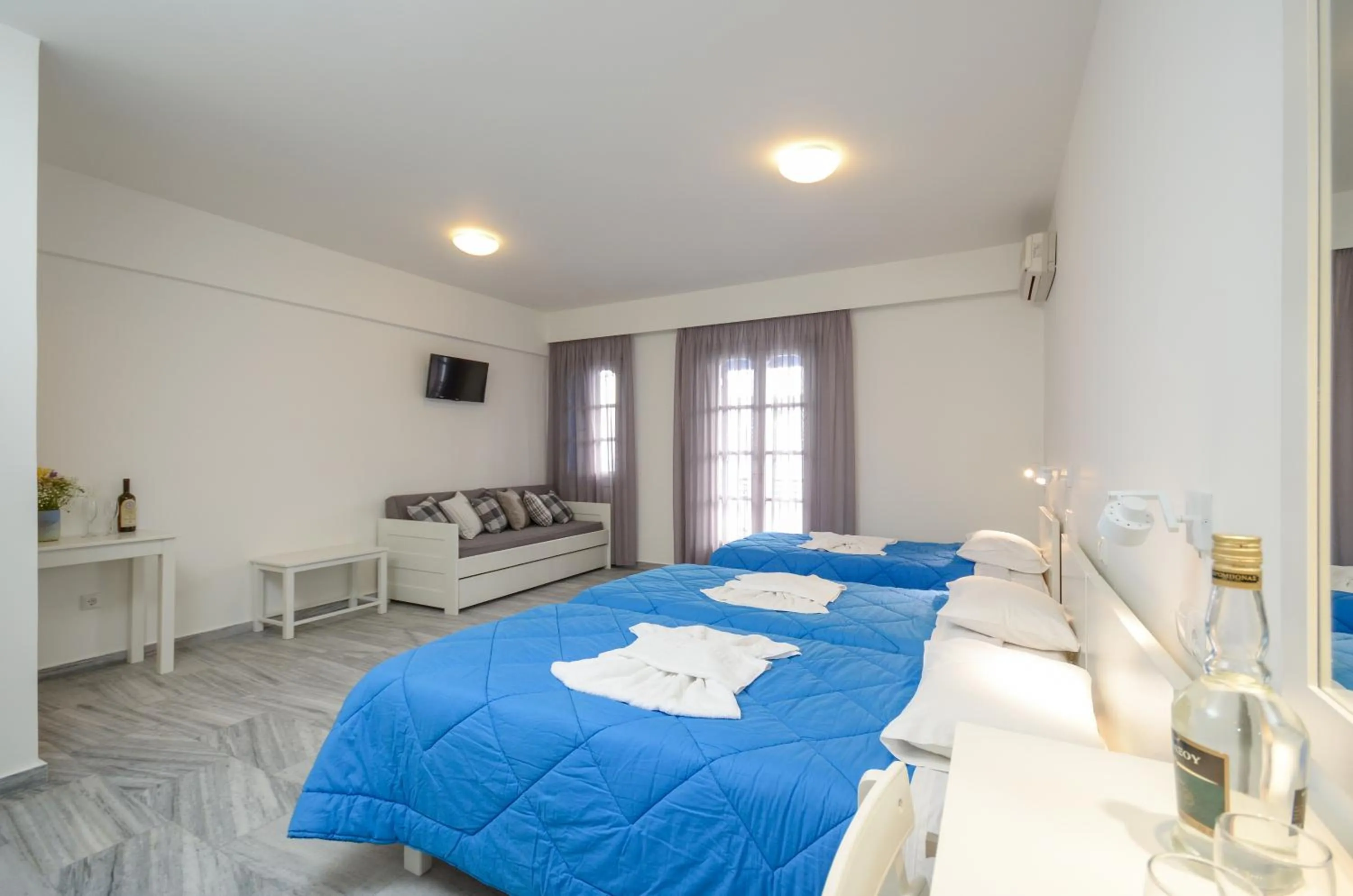 Bed in Soula Naxos