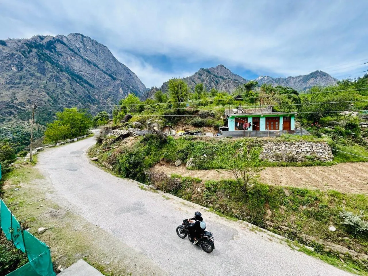 View (from property/room) in Kasol Hostel