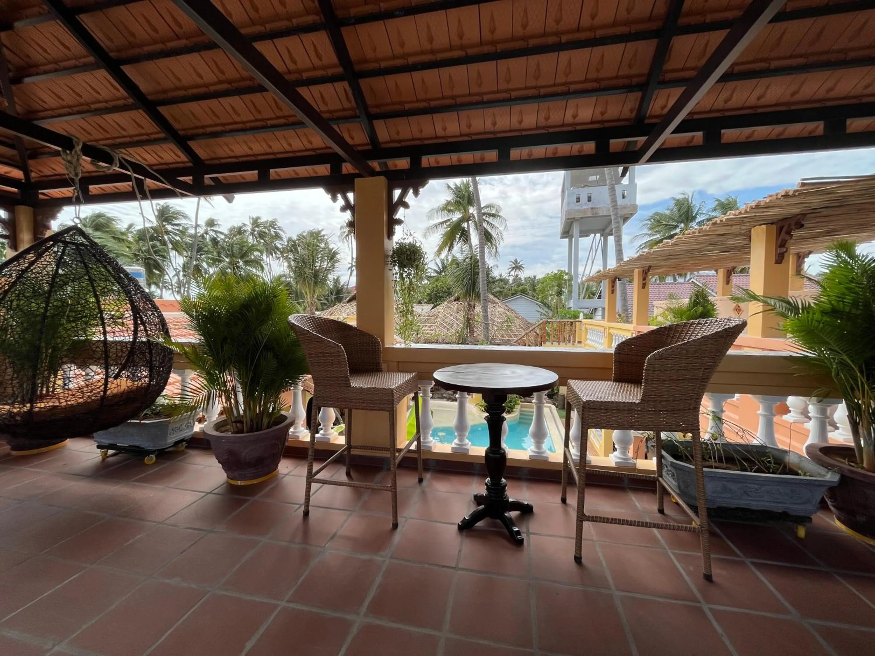 Balcony/Terrace in Mi Nhon Em Hotel Muine