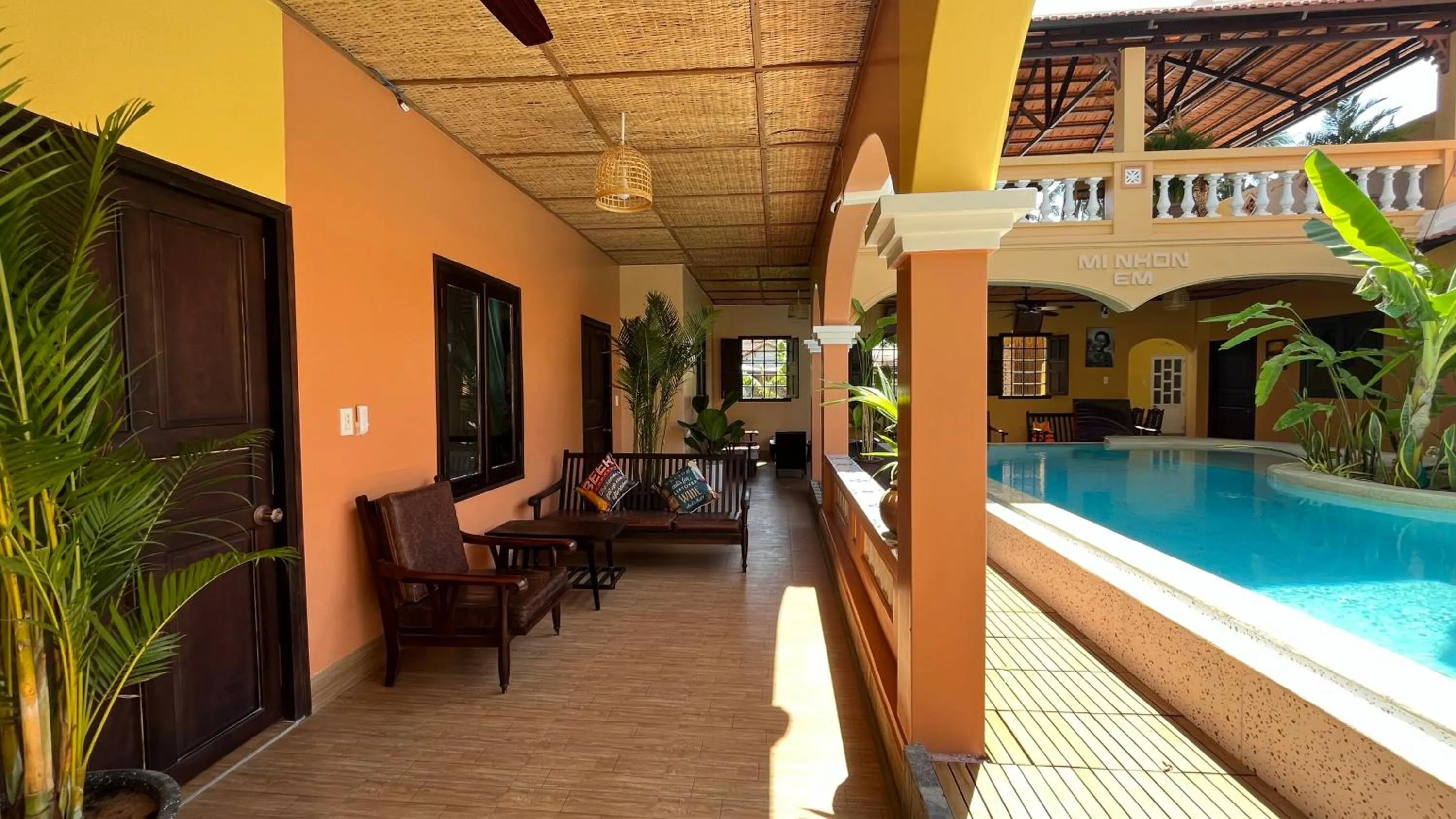 Pool view in Mi Nhon Em Hotel Muine