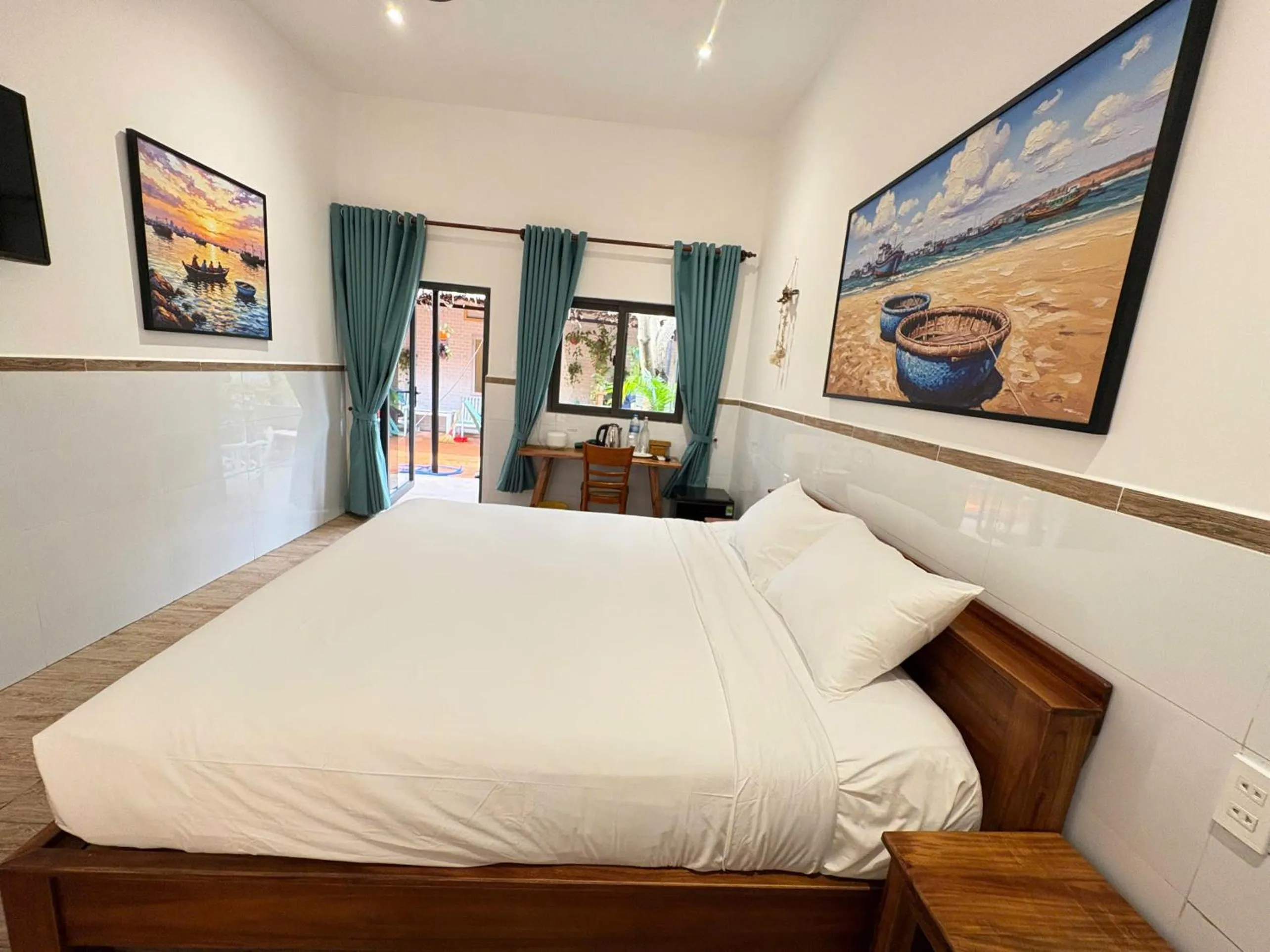 Bed in Mi Nhon Em Hotel Muine