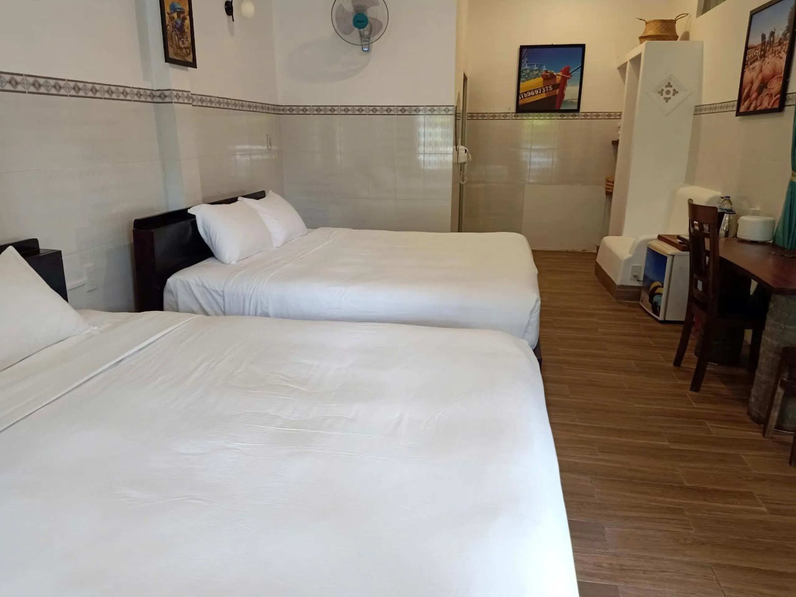 Bed in Mi Nhon Em Hotel Muine