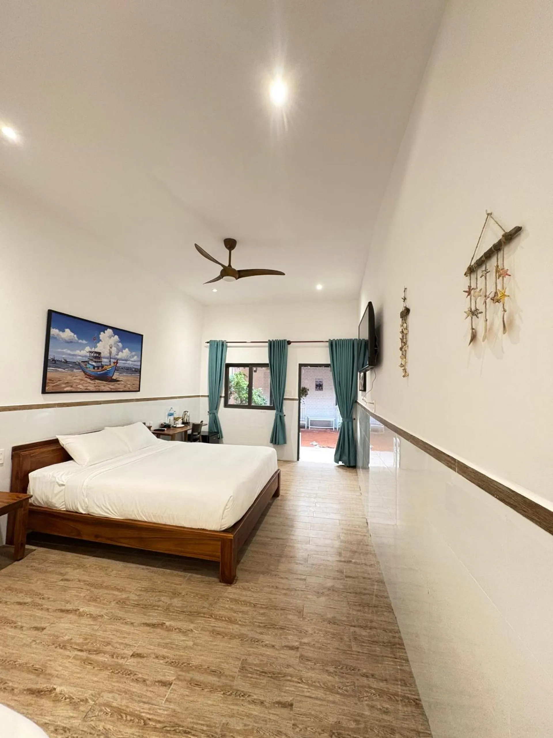 Bed in Mi Nhon Em Hotel Muine