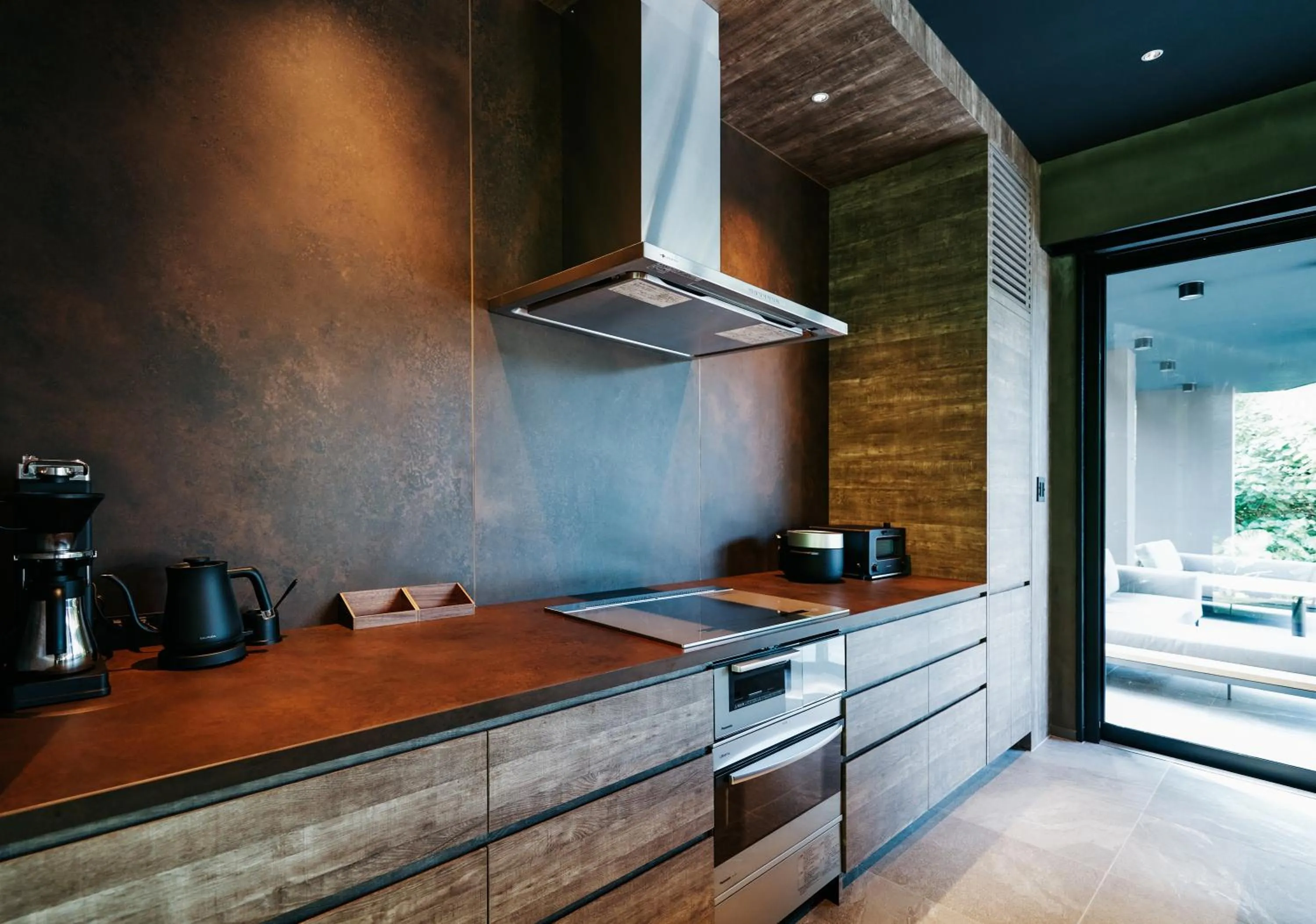 Kitchen or kitchenette in Villa El Cielo Ishigaki