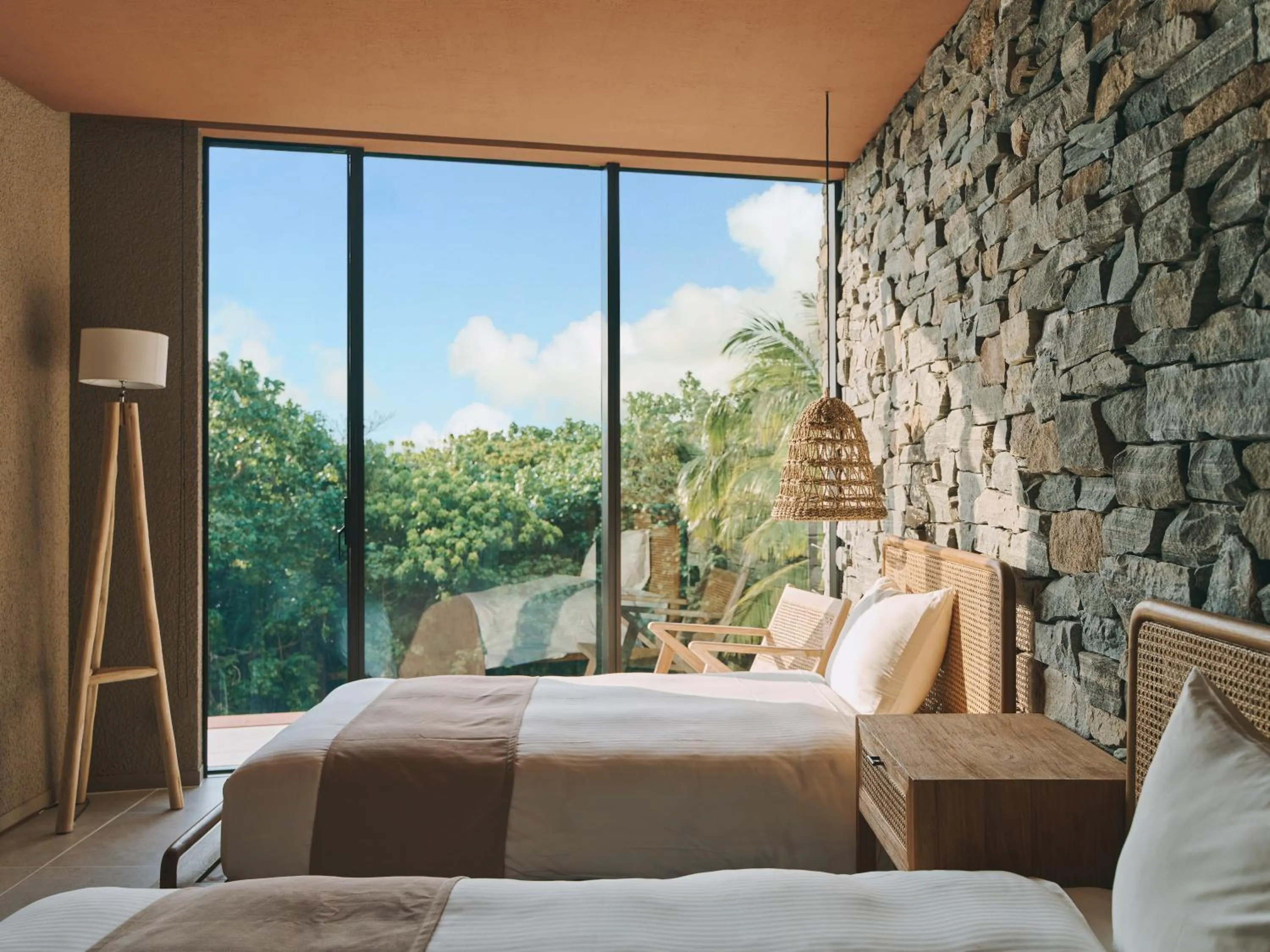 Bed in Villa El Cielo Ishigaki