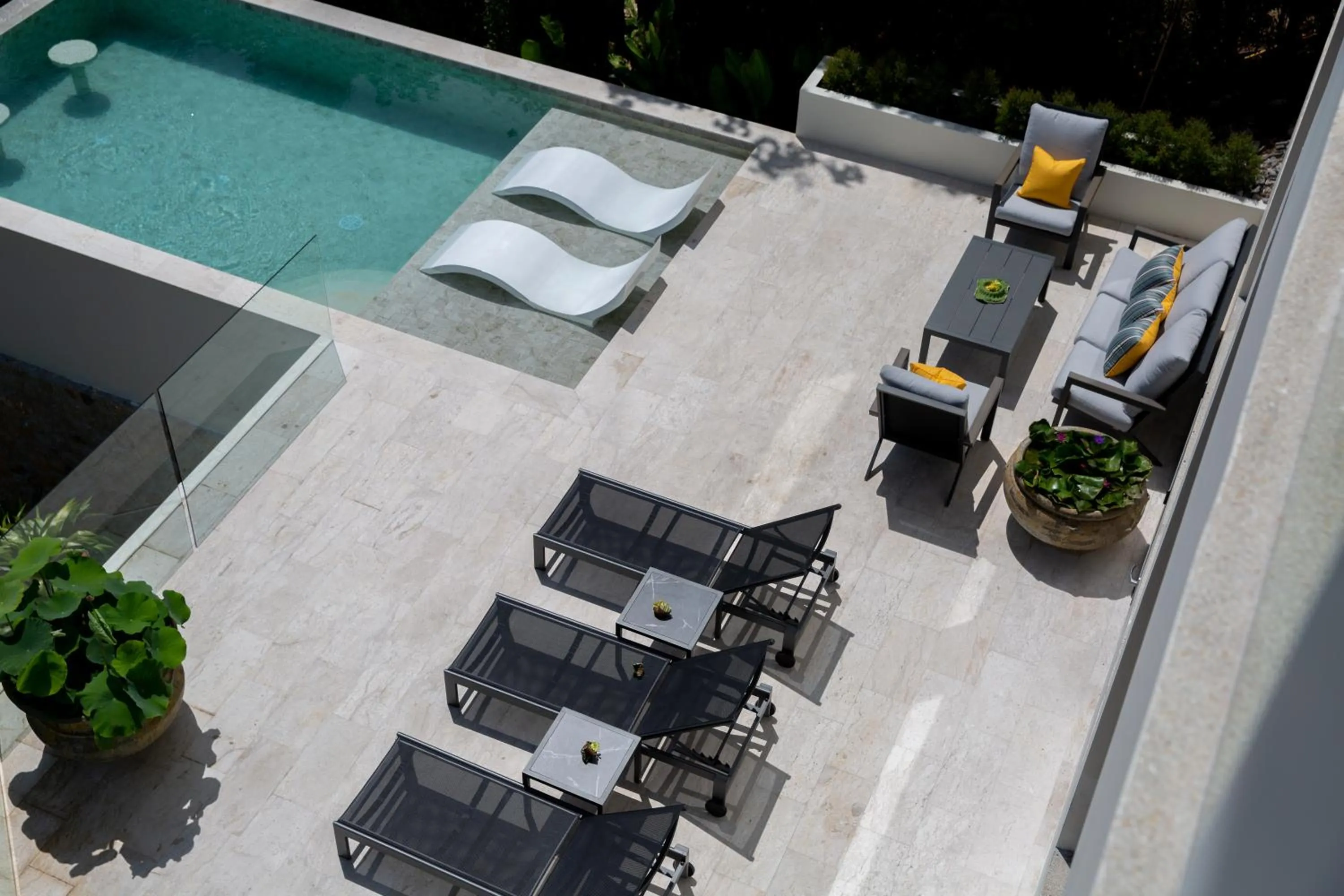 Balcony/Terrace in Zog Villas