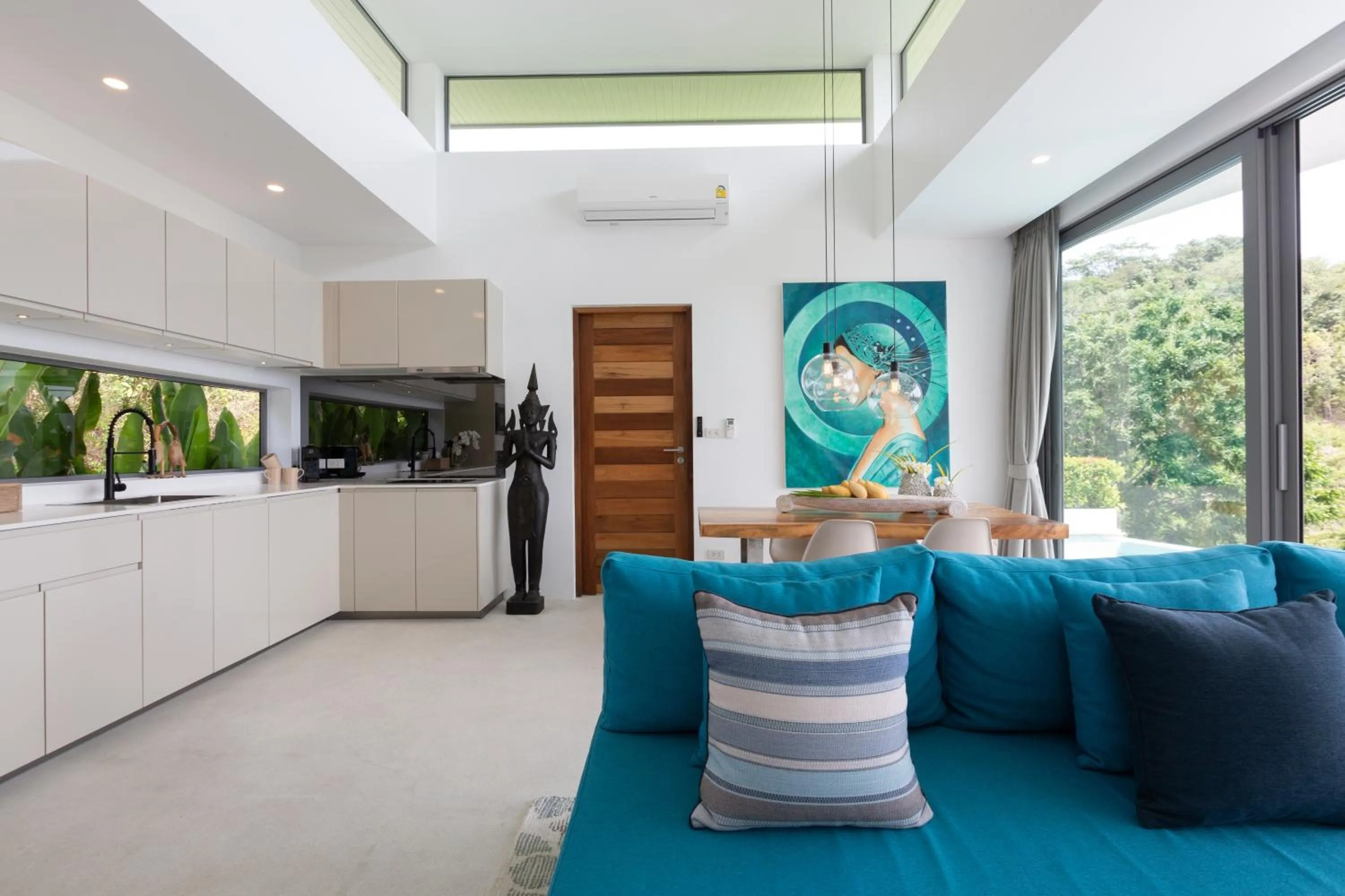 Dining area in Zog Villas