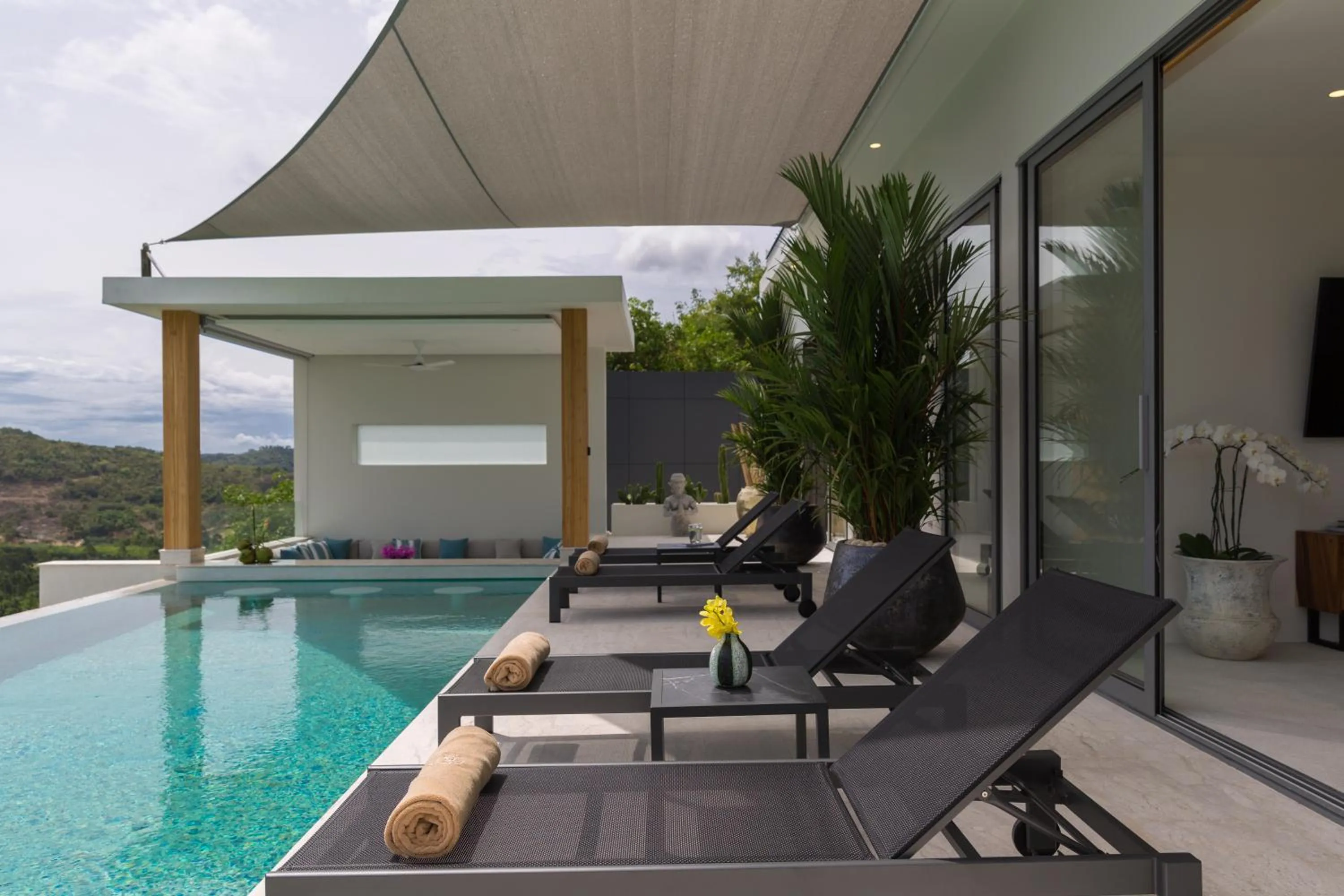 Balcony/Terrace in Zog Villas