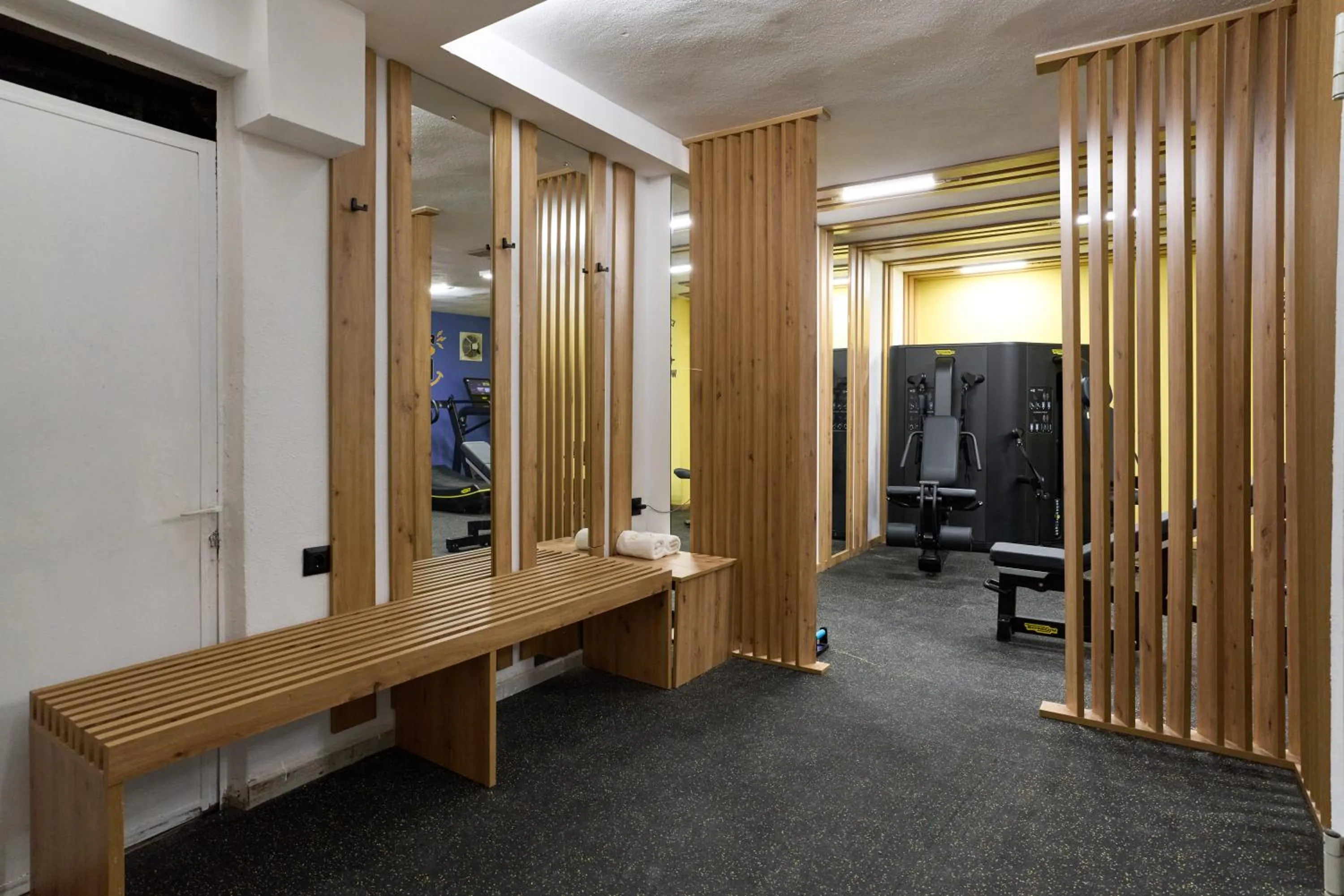 Fitness centre/facilities in Hotel Erika
