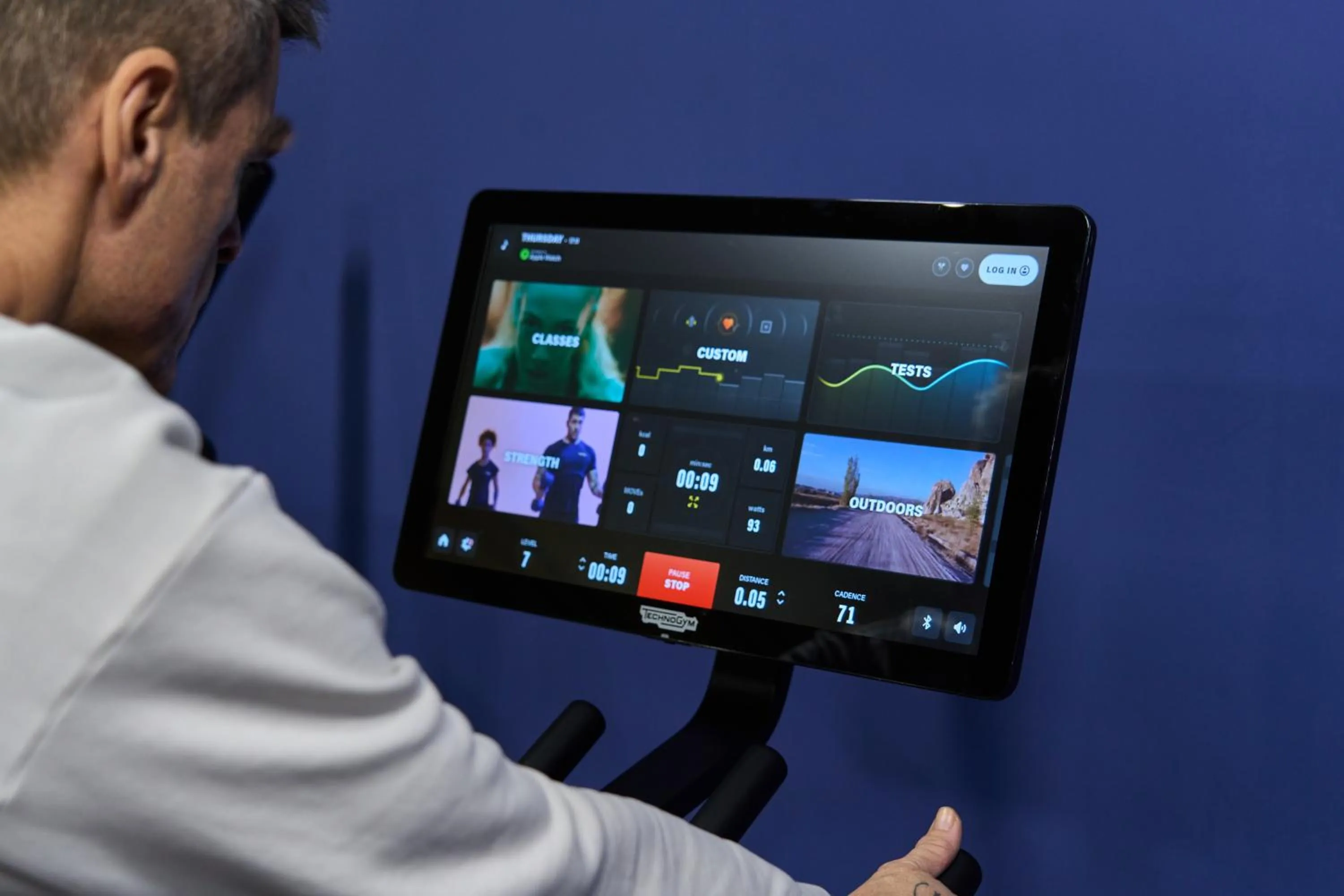 Fitness centre/facilities in Hotel Erika