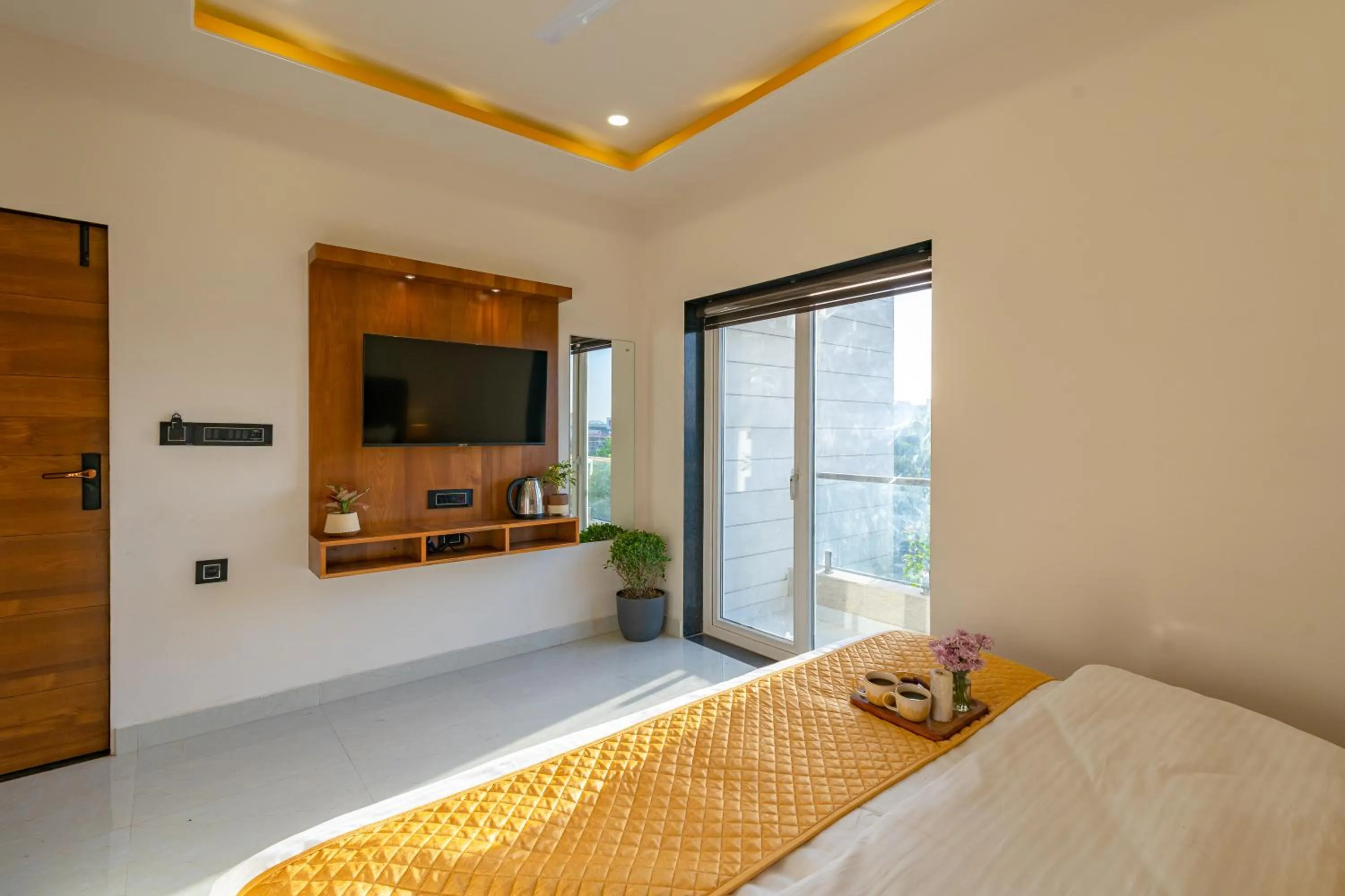 Bed in The Social Stays Jaipur formerly ArtBuzz