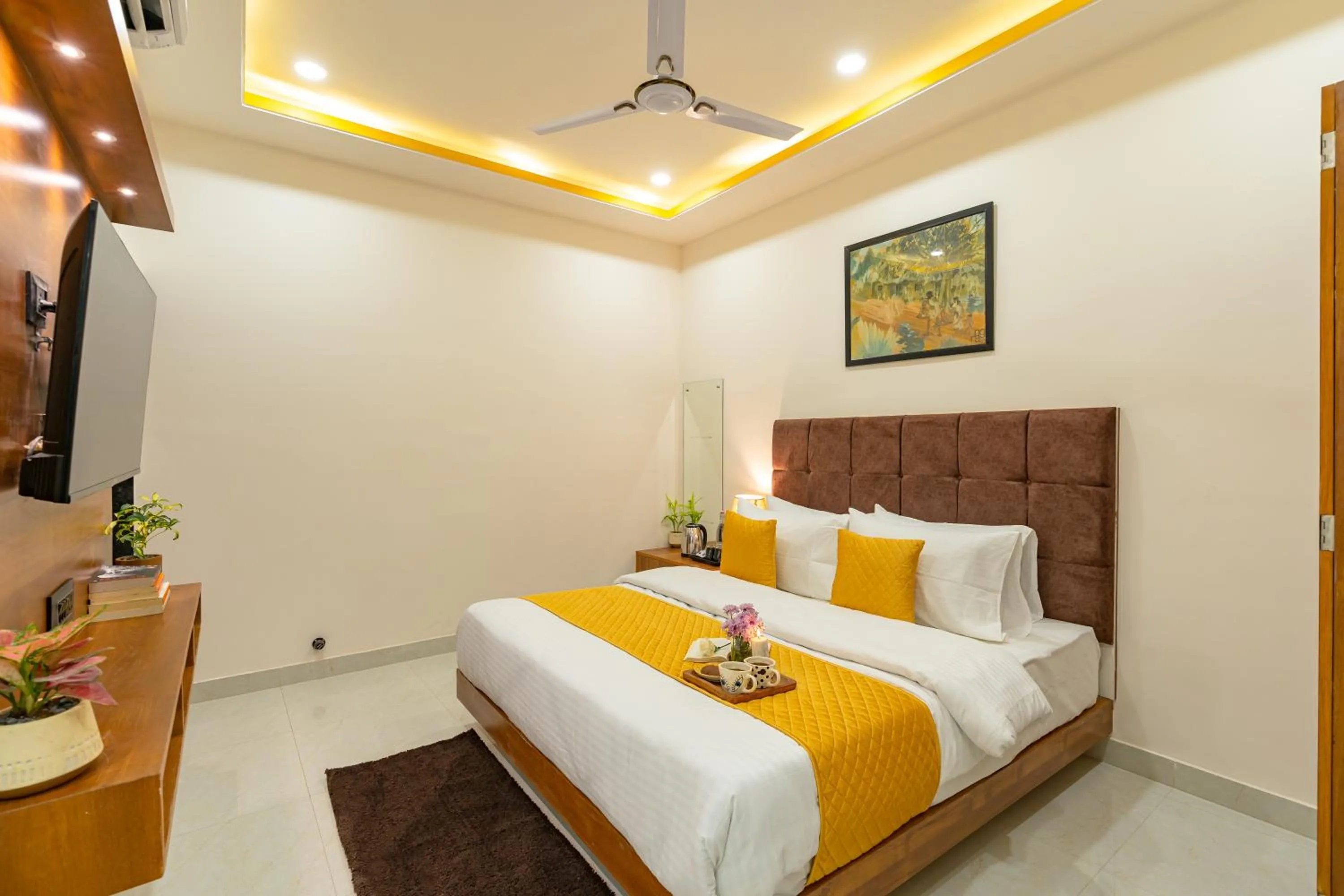 Bed in The Social Stays Jaipur formerly ArtBuzz