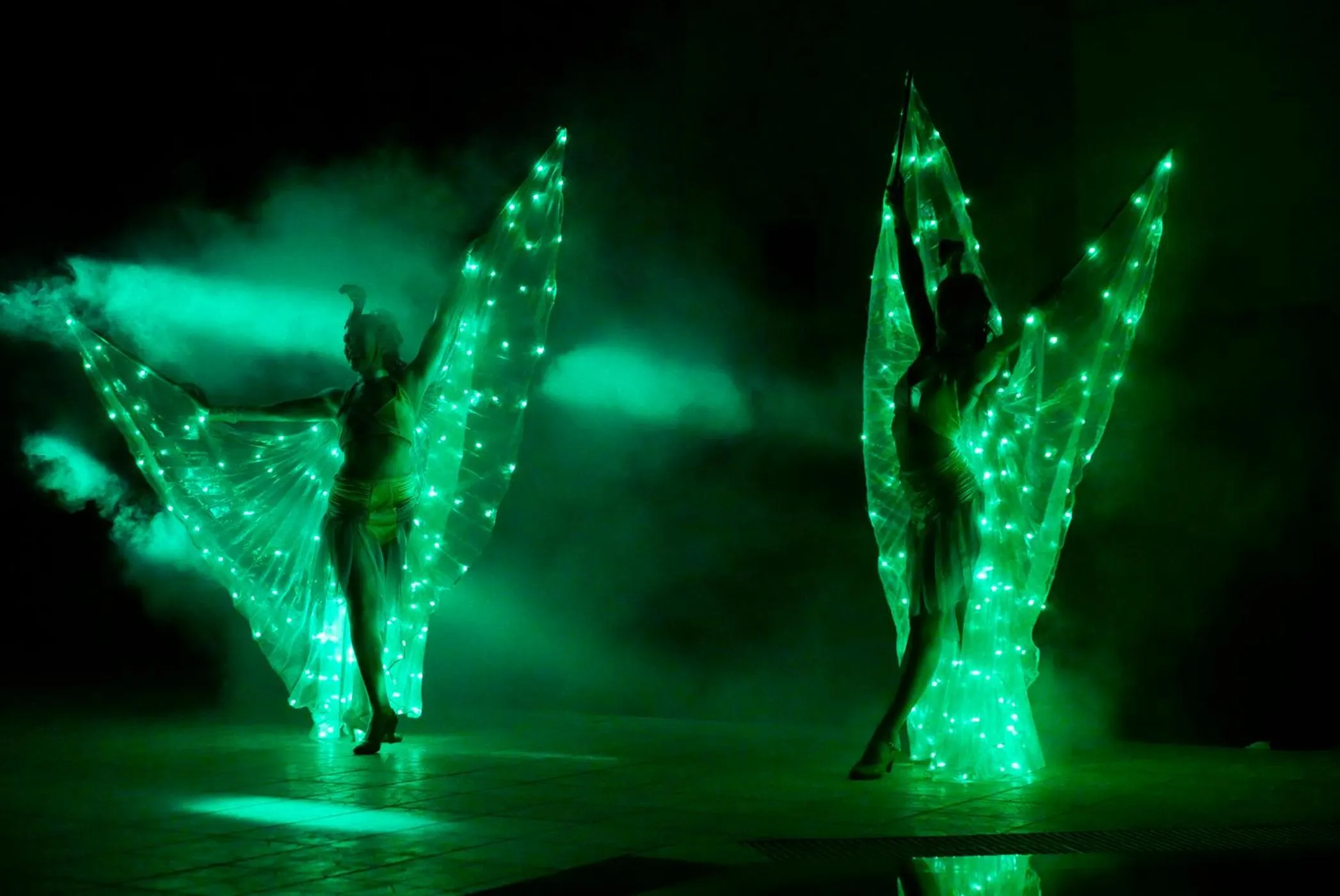 Evening entertainment in Blue Aegean Hotel & Suites