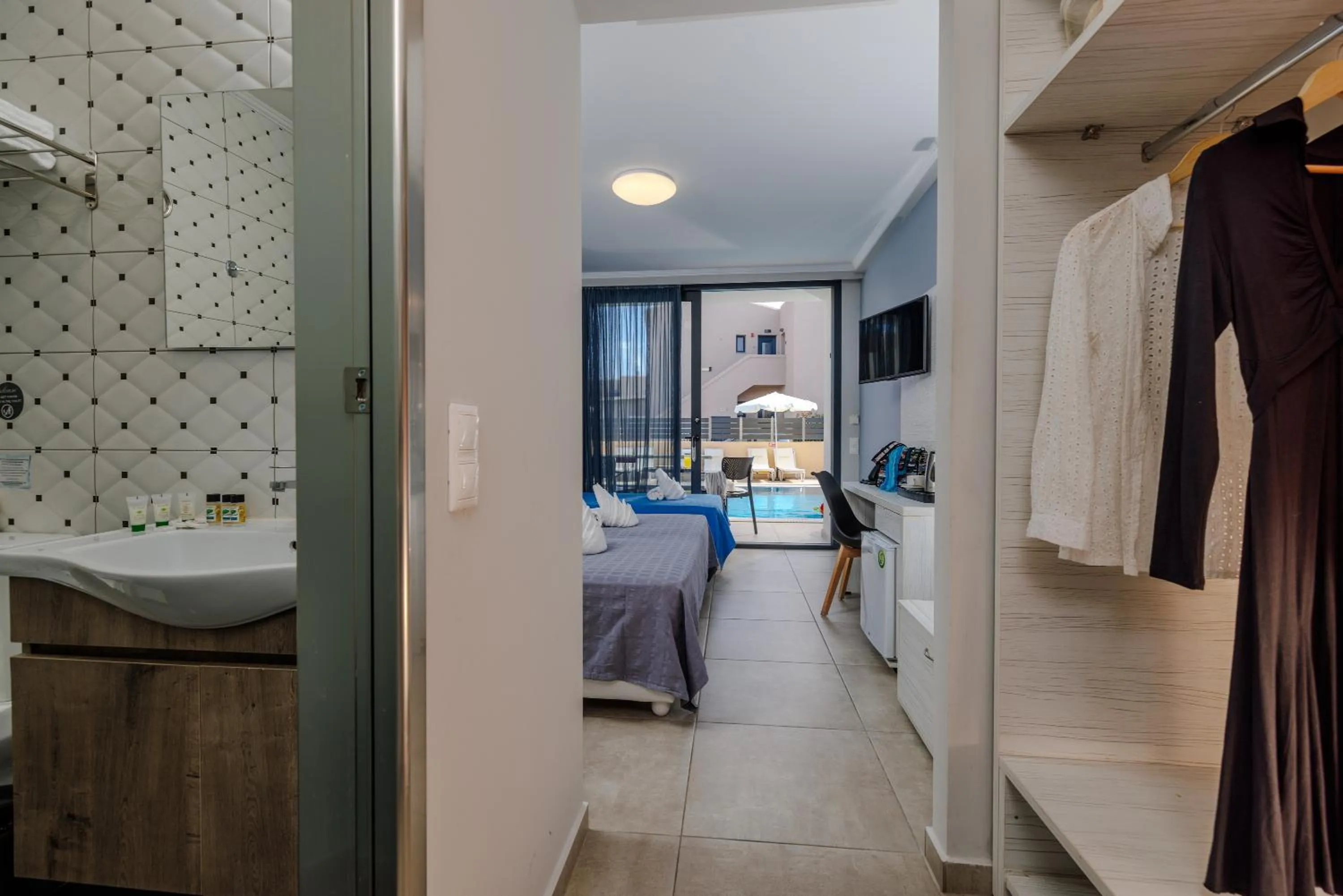 Bedroom, Bed in Blue Aegean Hotel & Suites