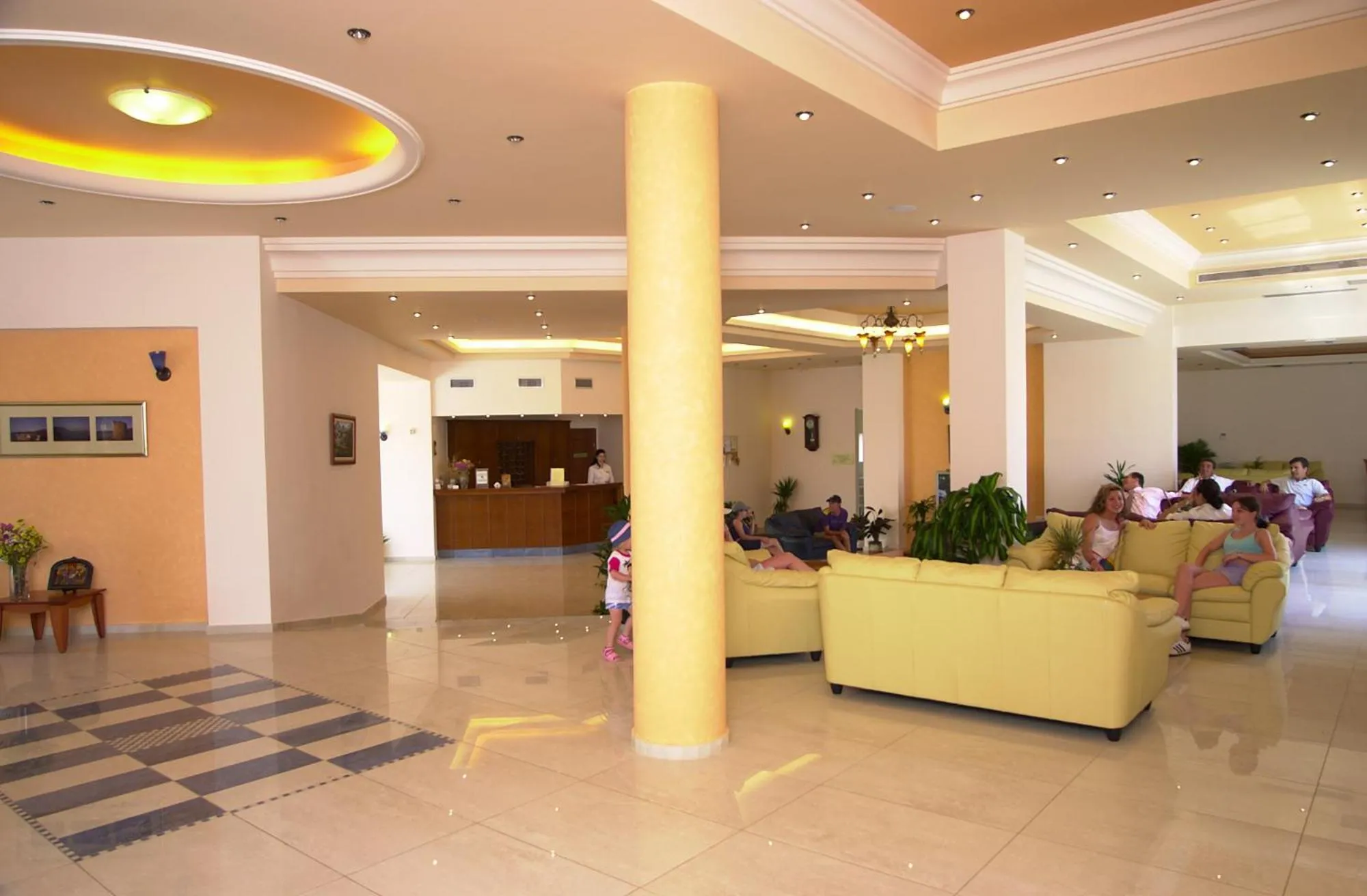 Lobby or reception in Blue Aegean Hotel & Suites