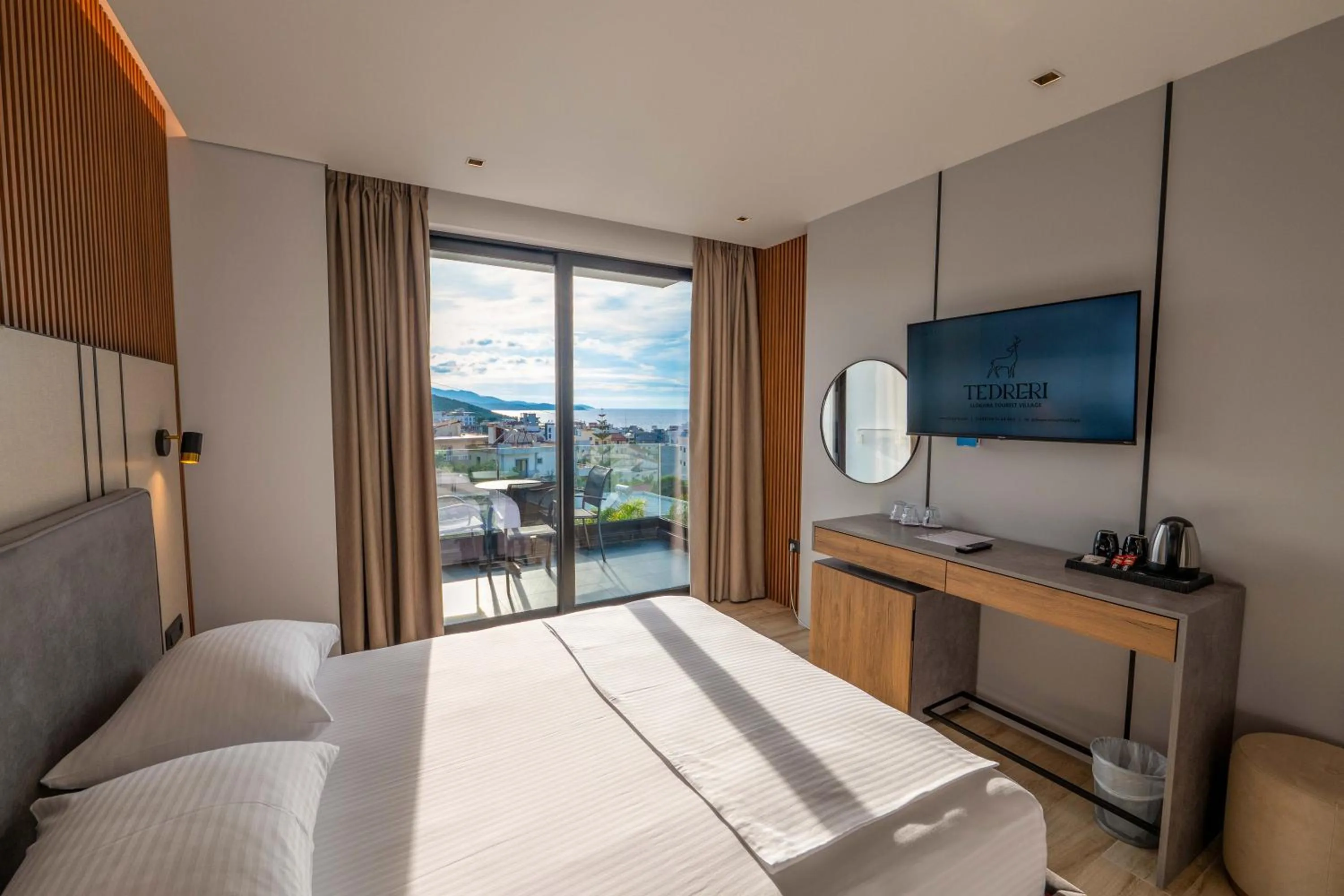 Bed in Ori Mare Hotel