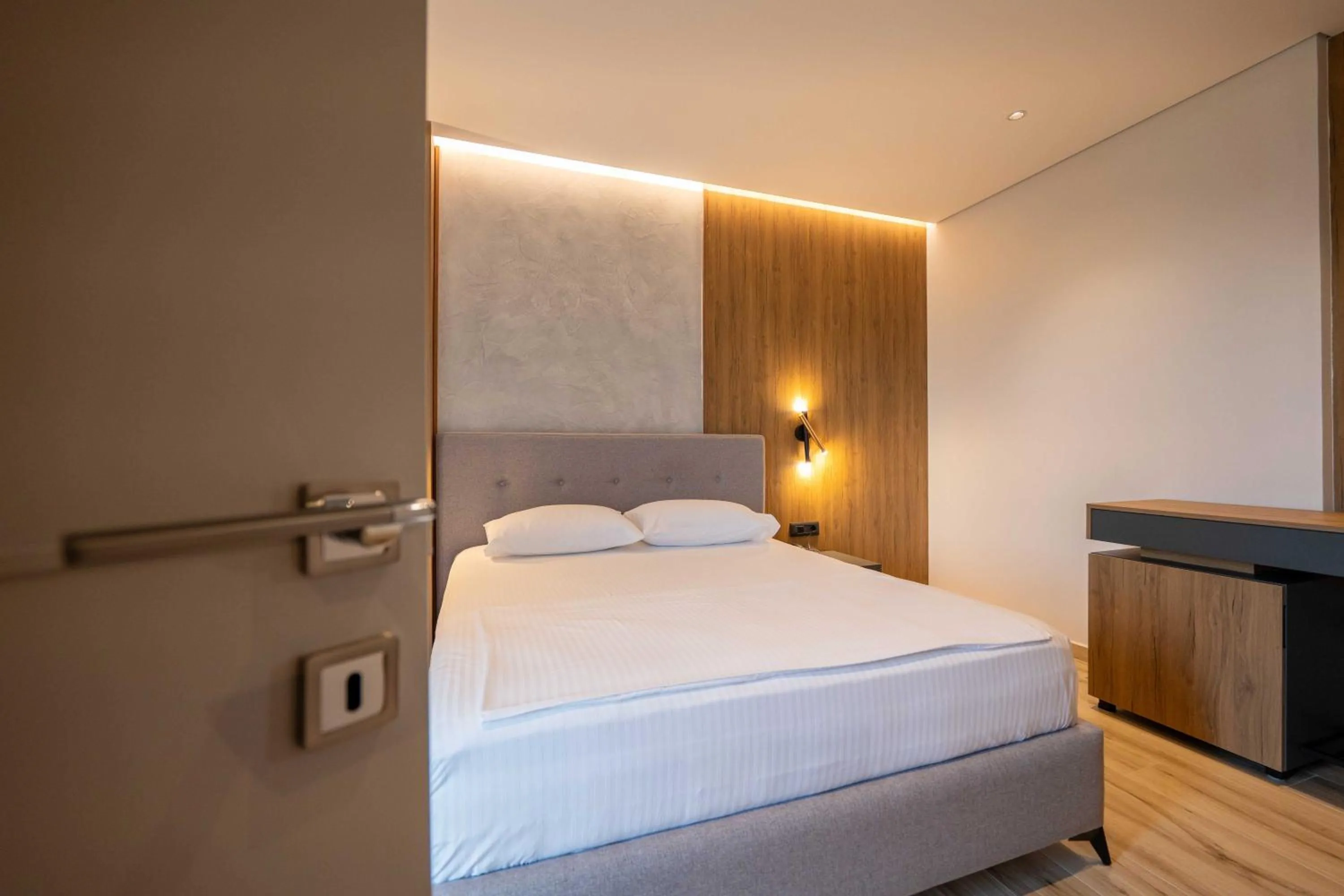 Bed in Ori Mare Hotel