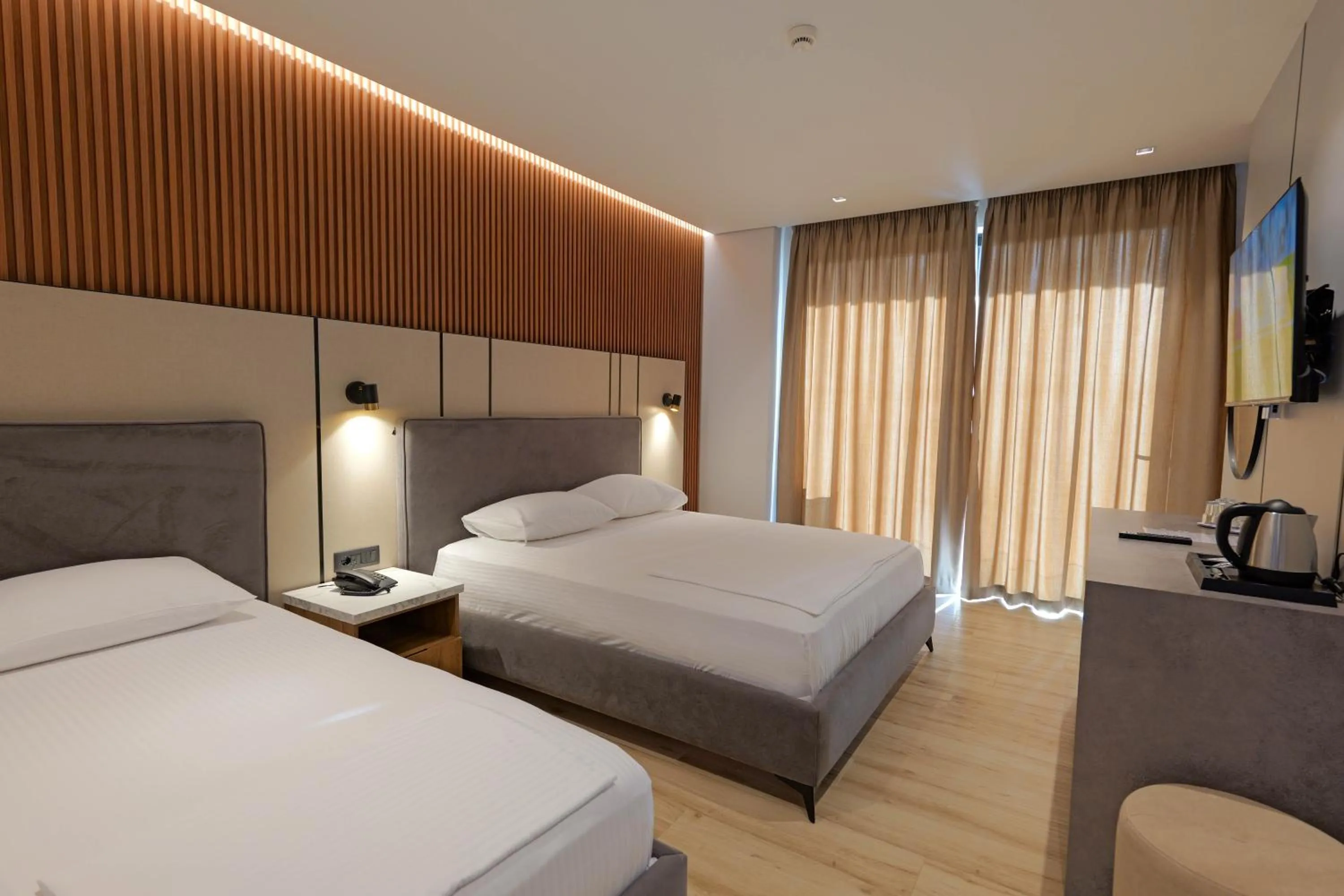 Bed in Ori Mare Hotel