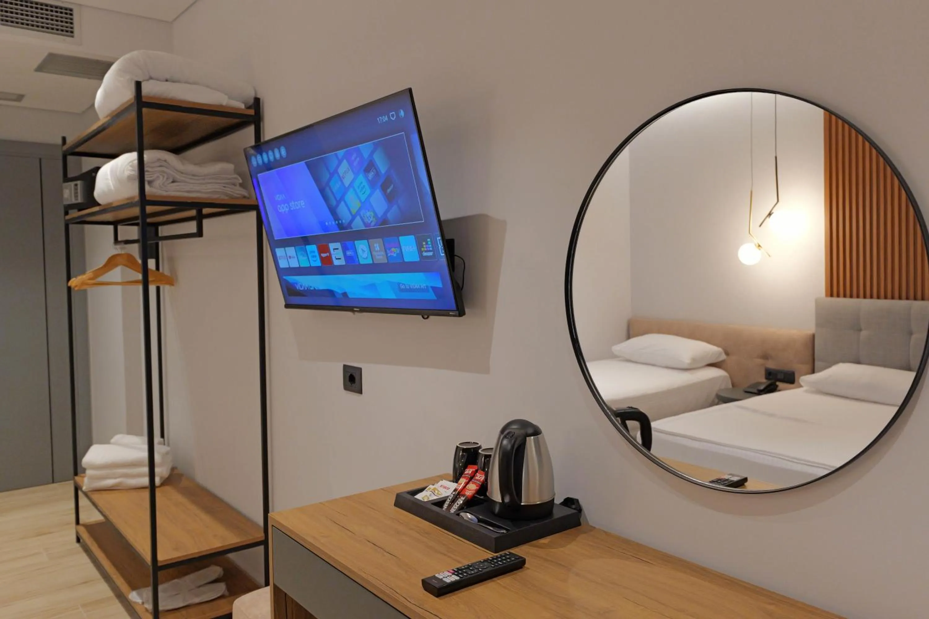 Bed in Ori Mare Hotel