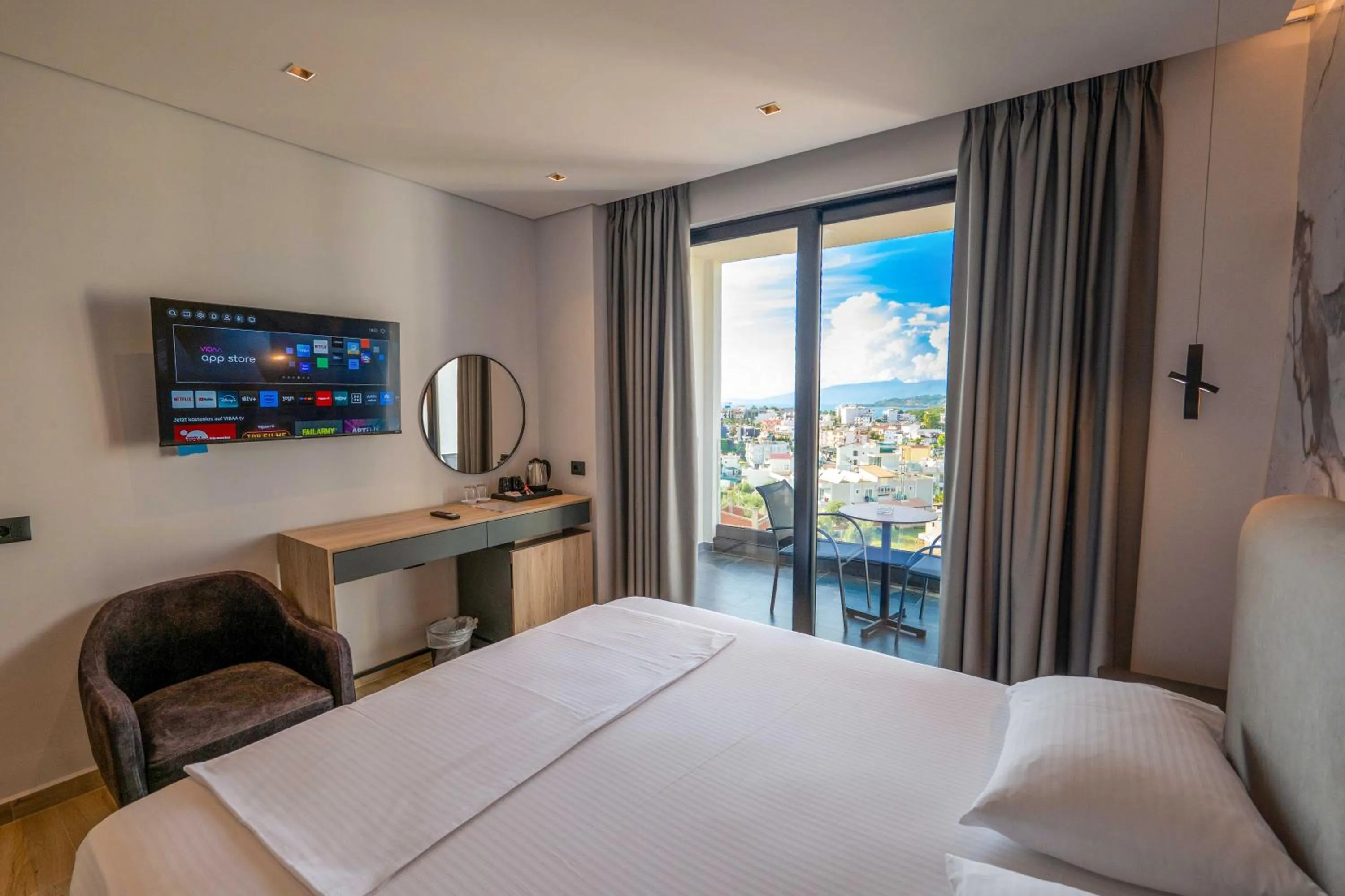 Bed in Ori Mare Hotel