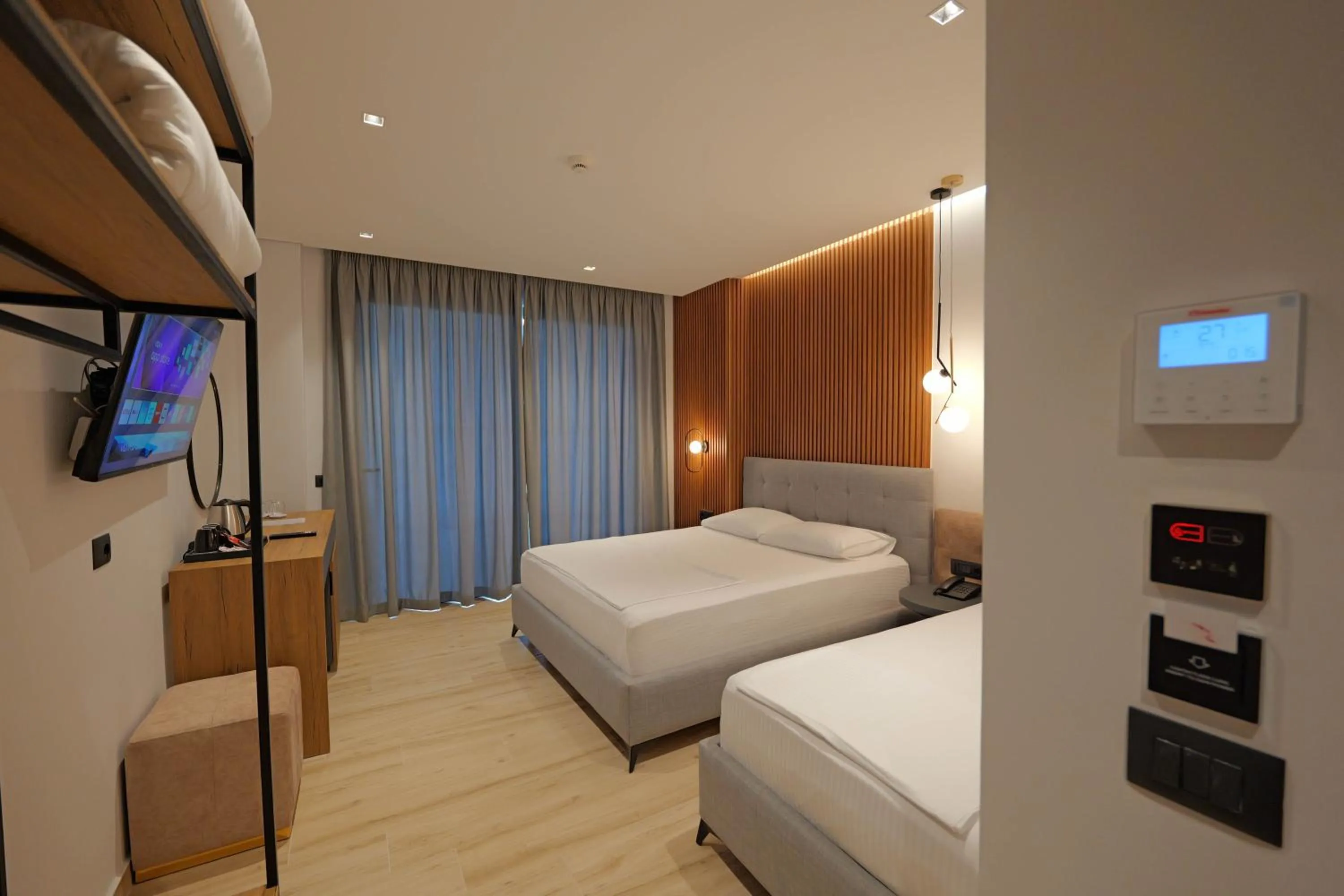 Bed in Ori Mare Hotel
