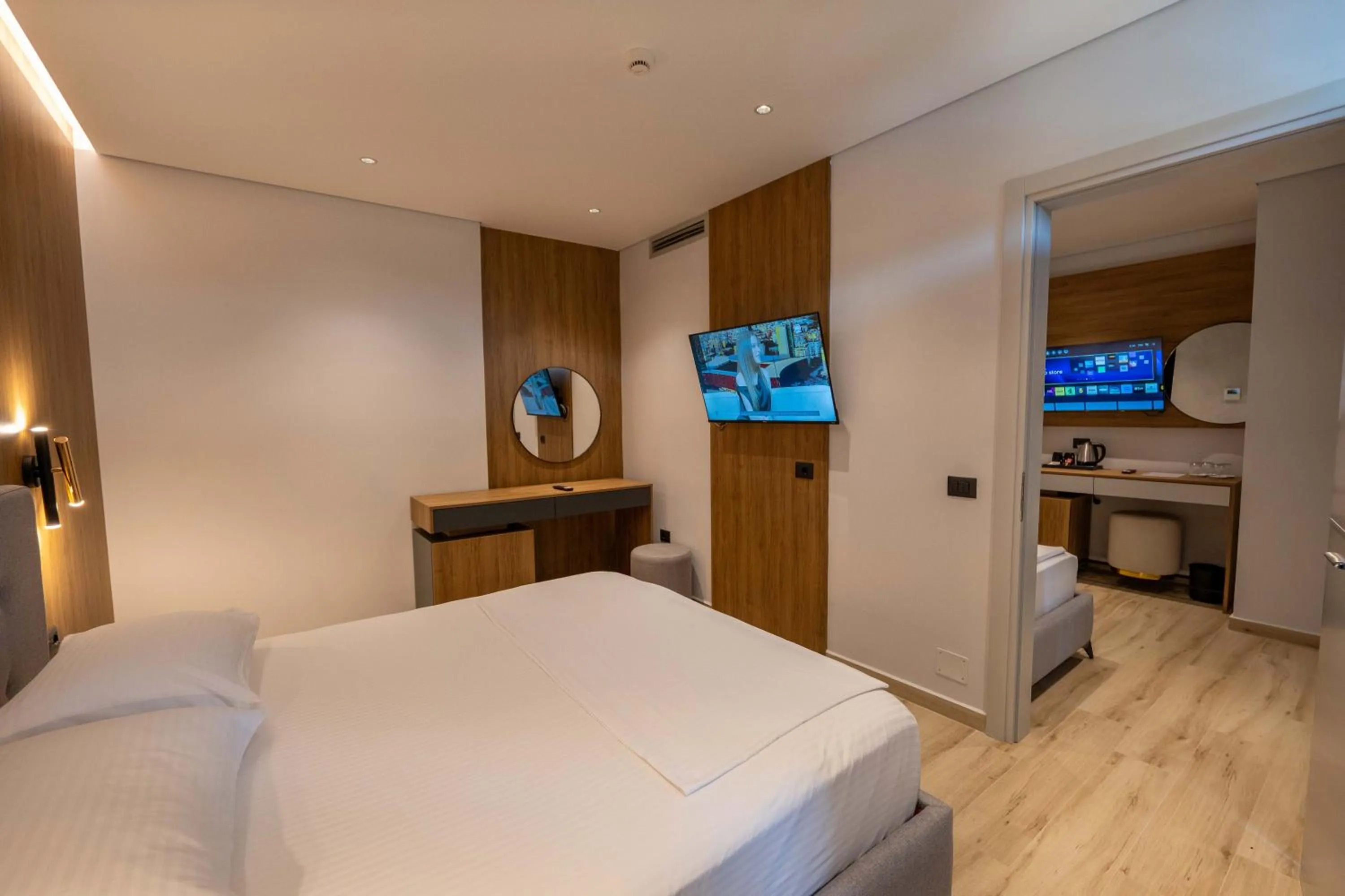 Bed in Ori Mare Hotel