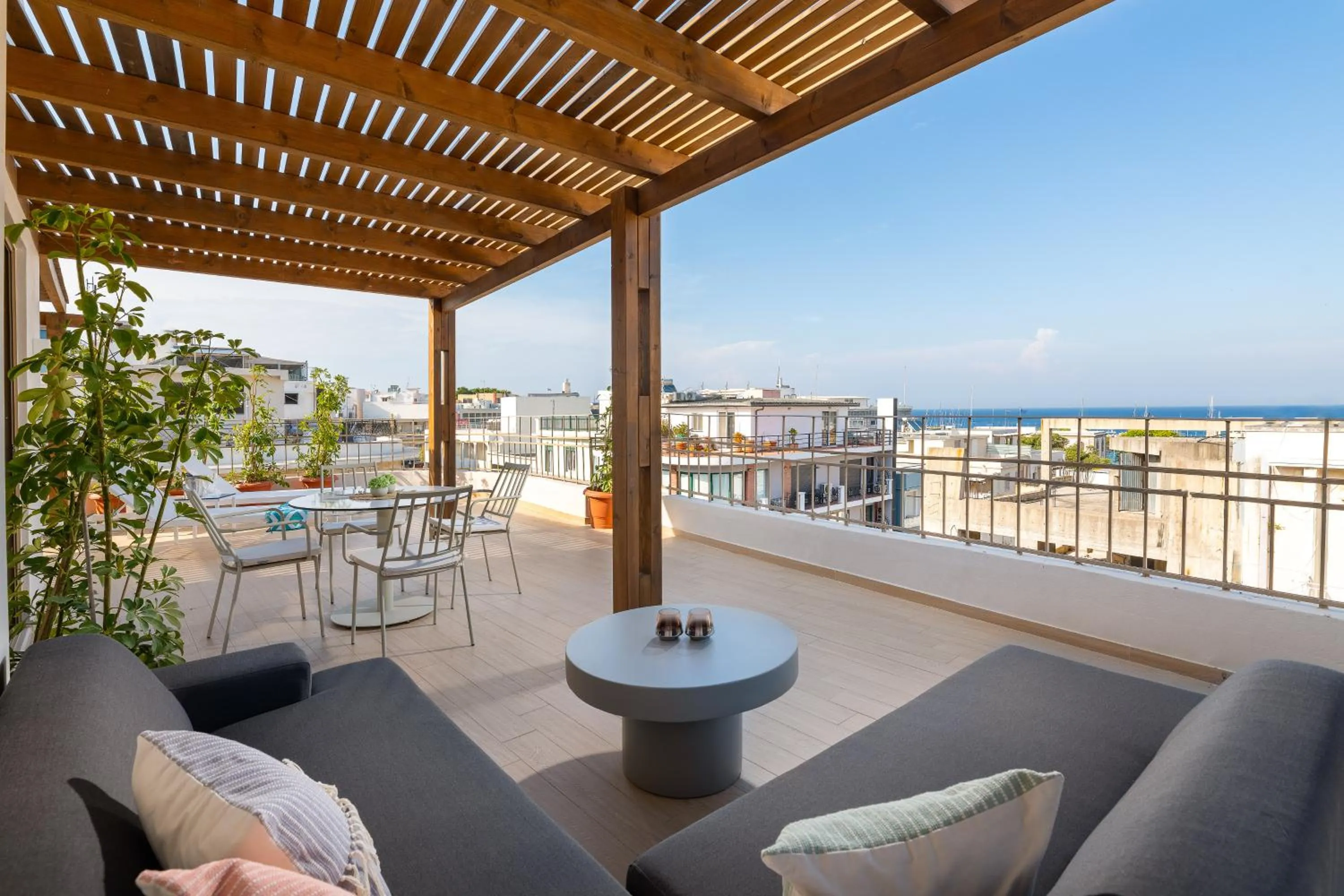 Patio in The 12th City Hotel