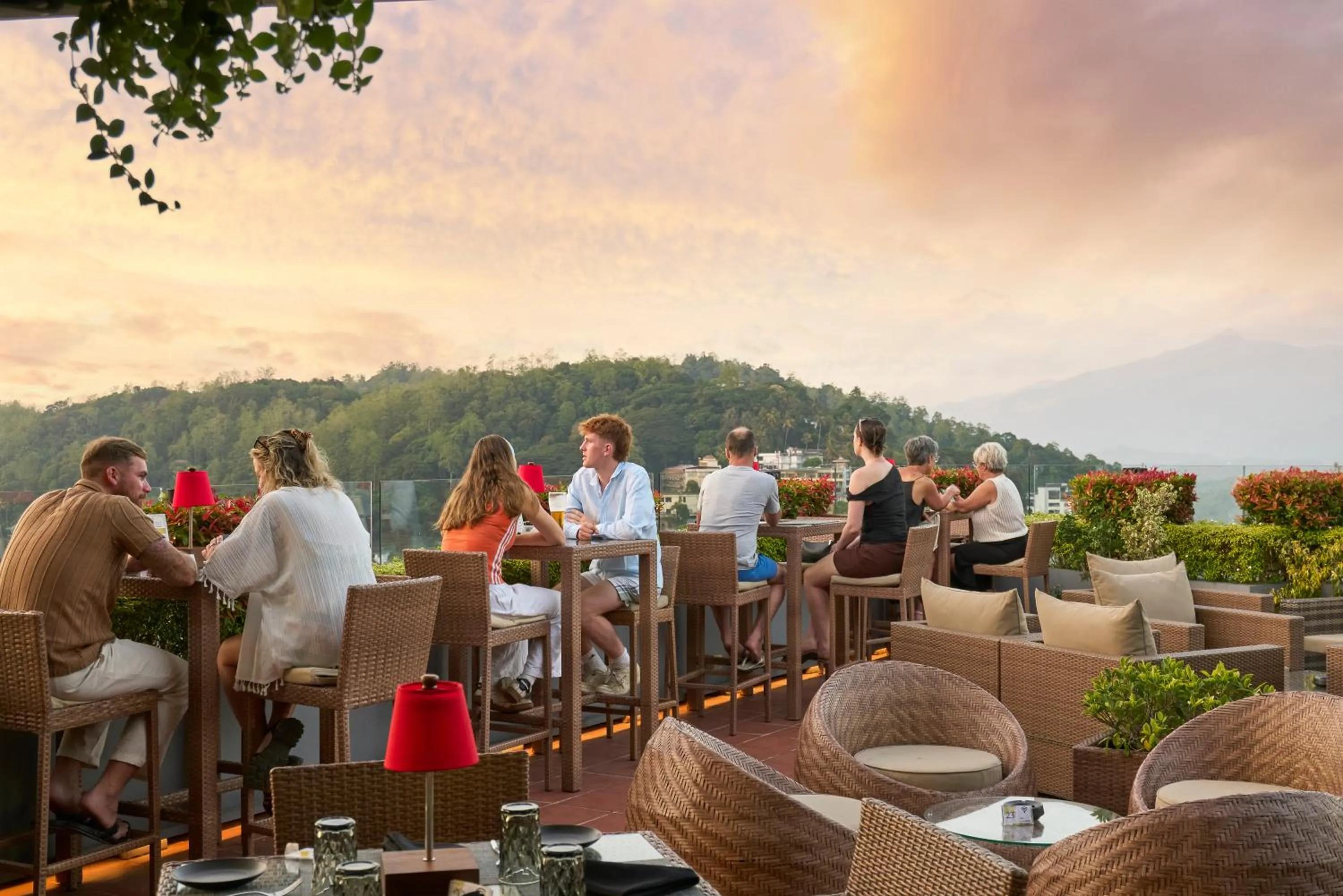 People in Grand Serendib Hotel