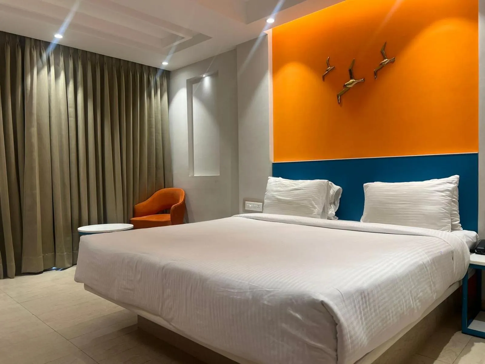 Bed in Sparrow Hotel Managed by Siara Sariska Alwar