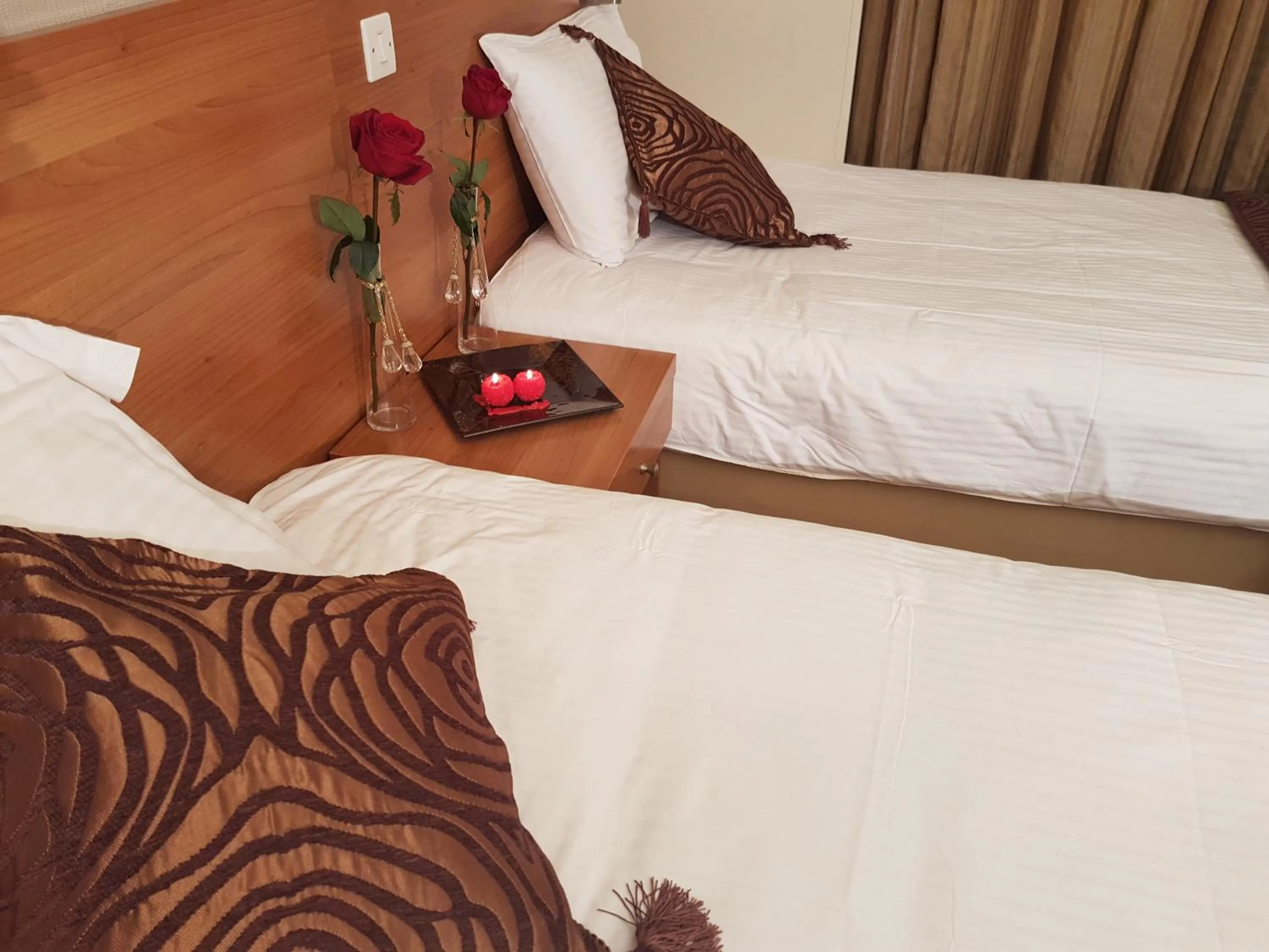 Bedroom, Bed in Glaros Hotel