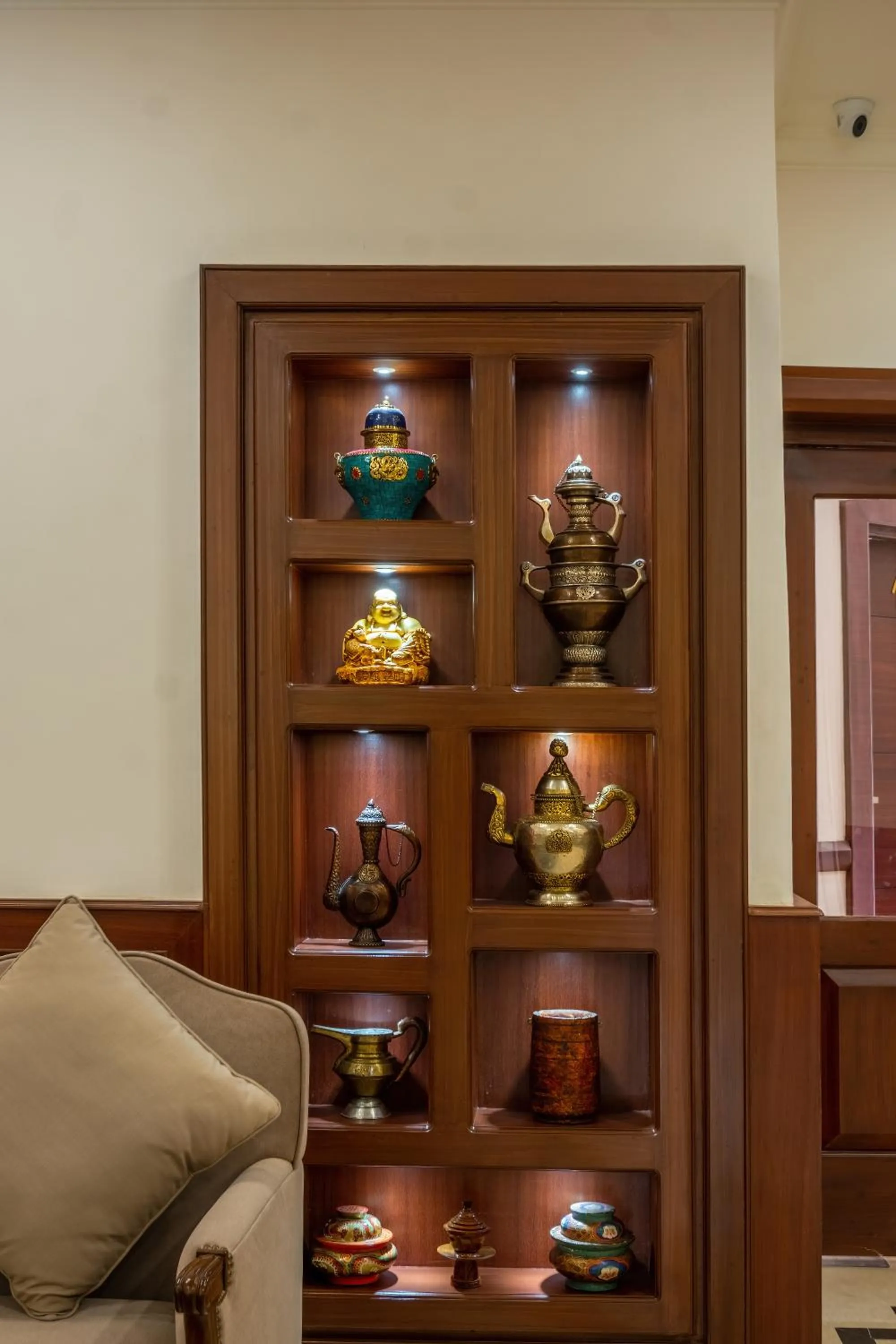 Decorative detail in Hotel Gyalpo Residency - A Mountain View Luxury Hotel in Leh