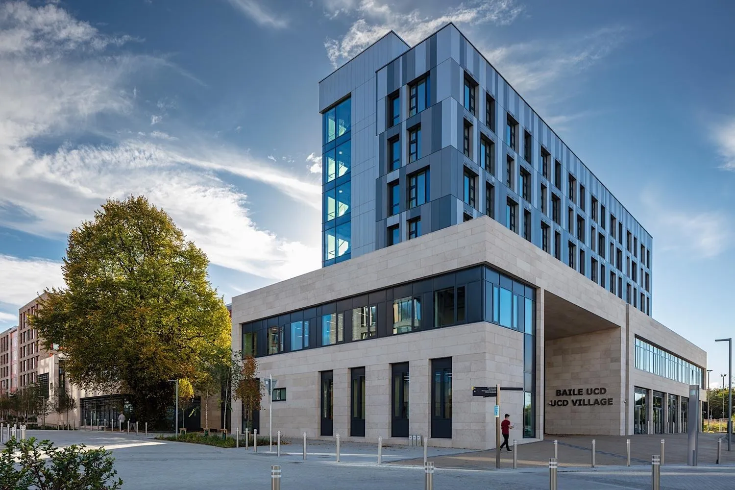 Property building in UCD Campus Accommodation