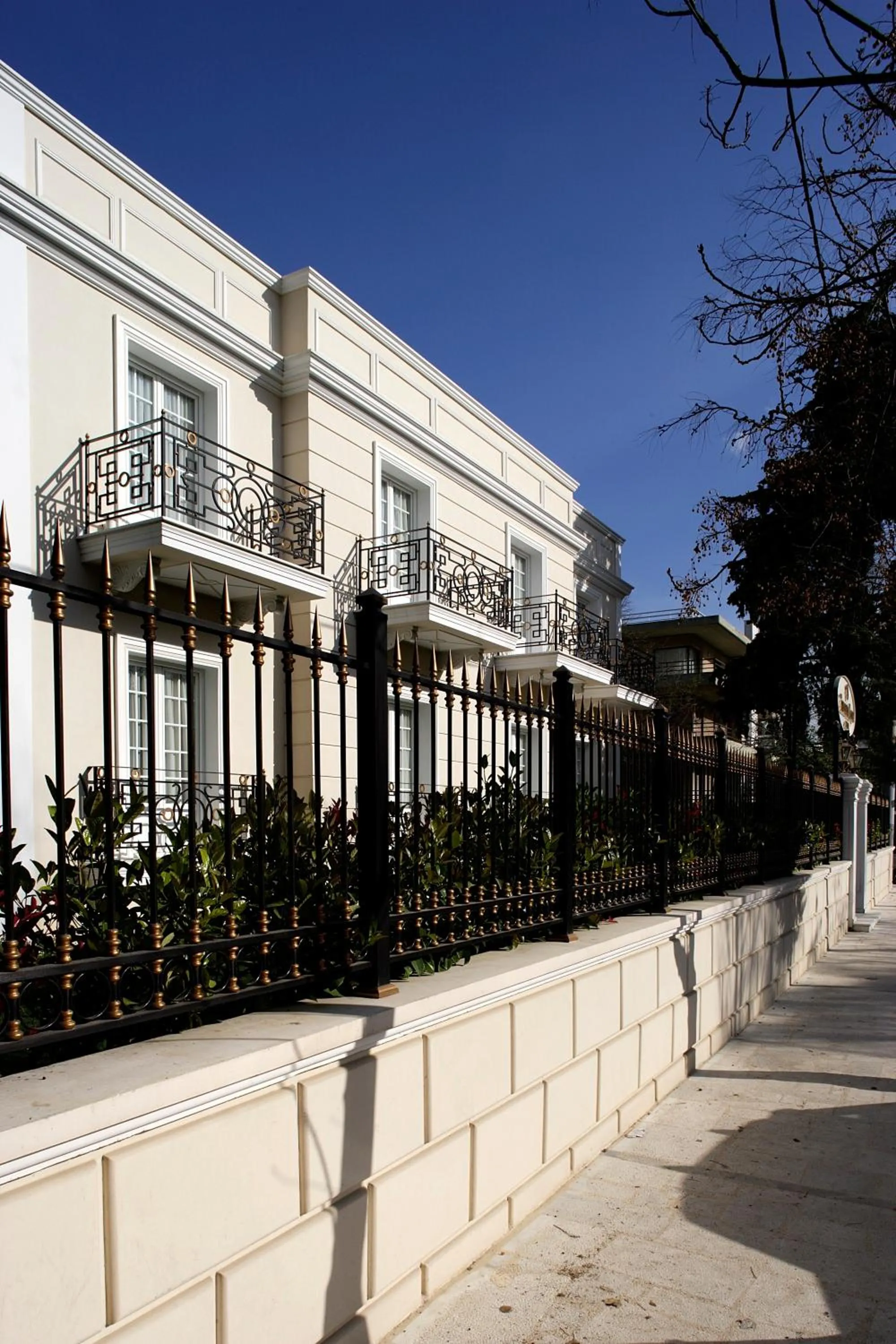 Facade/entrance in Theoxenia House Hotel