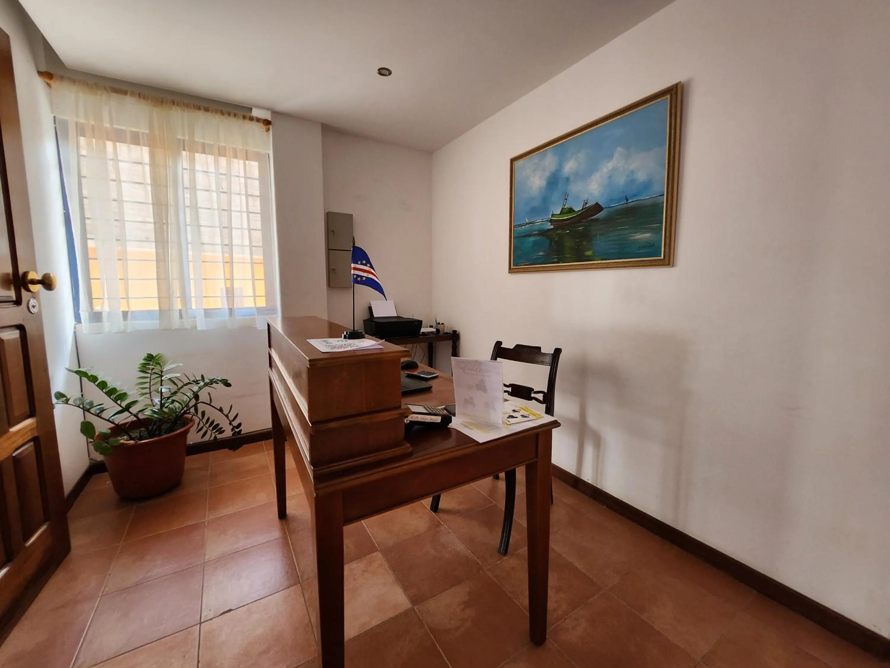 Lobby or reception in Txada Hostel