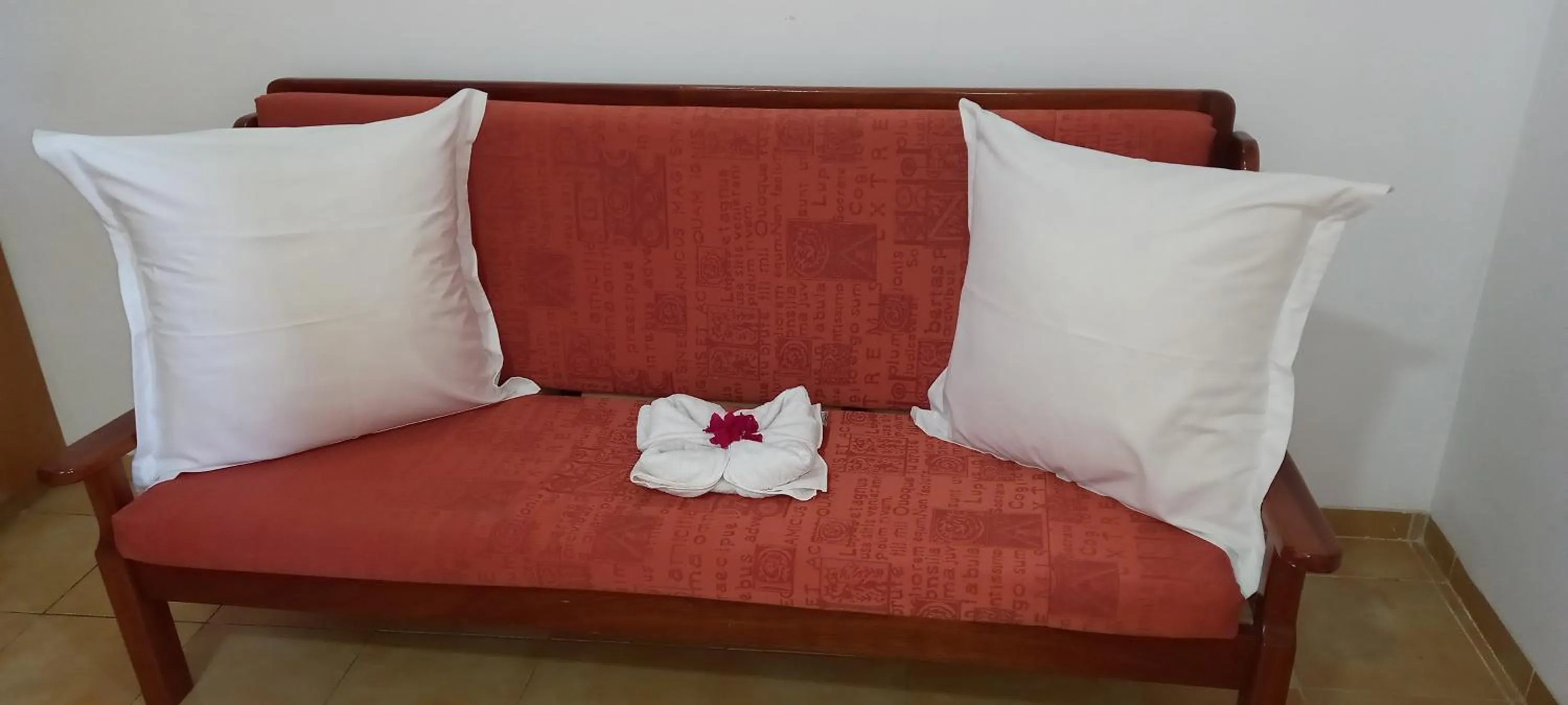 Decorative detail, Bed in Txada Hostel