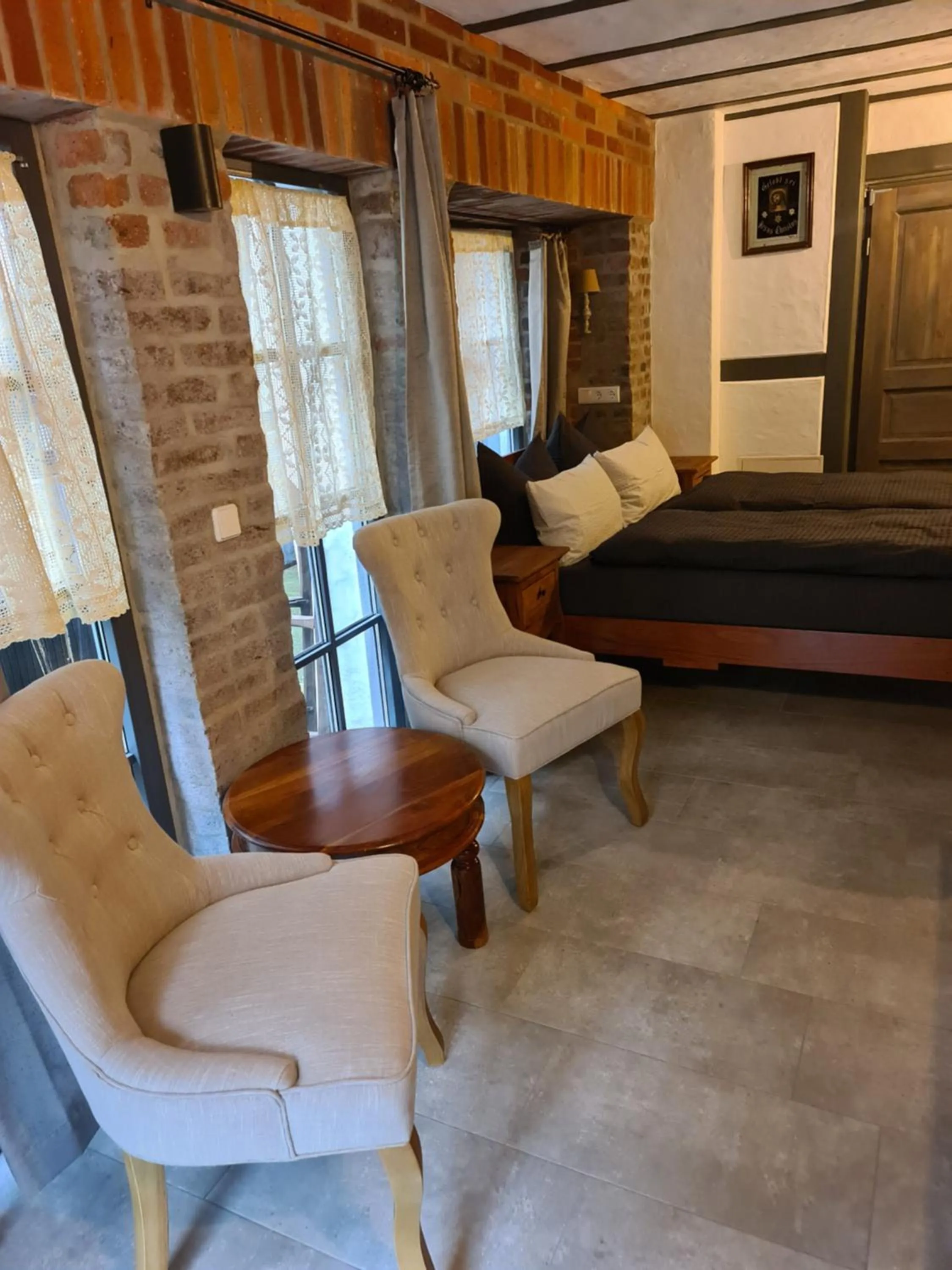 Seating area in Hotel b&b altes hinterhäusel