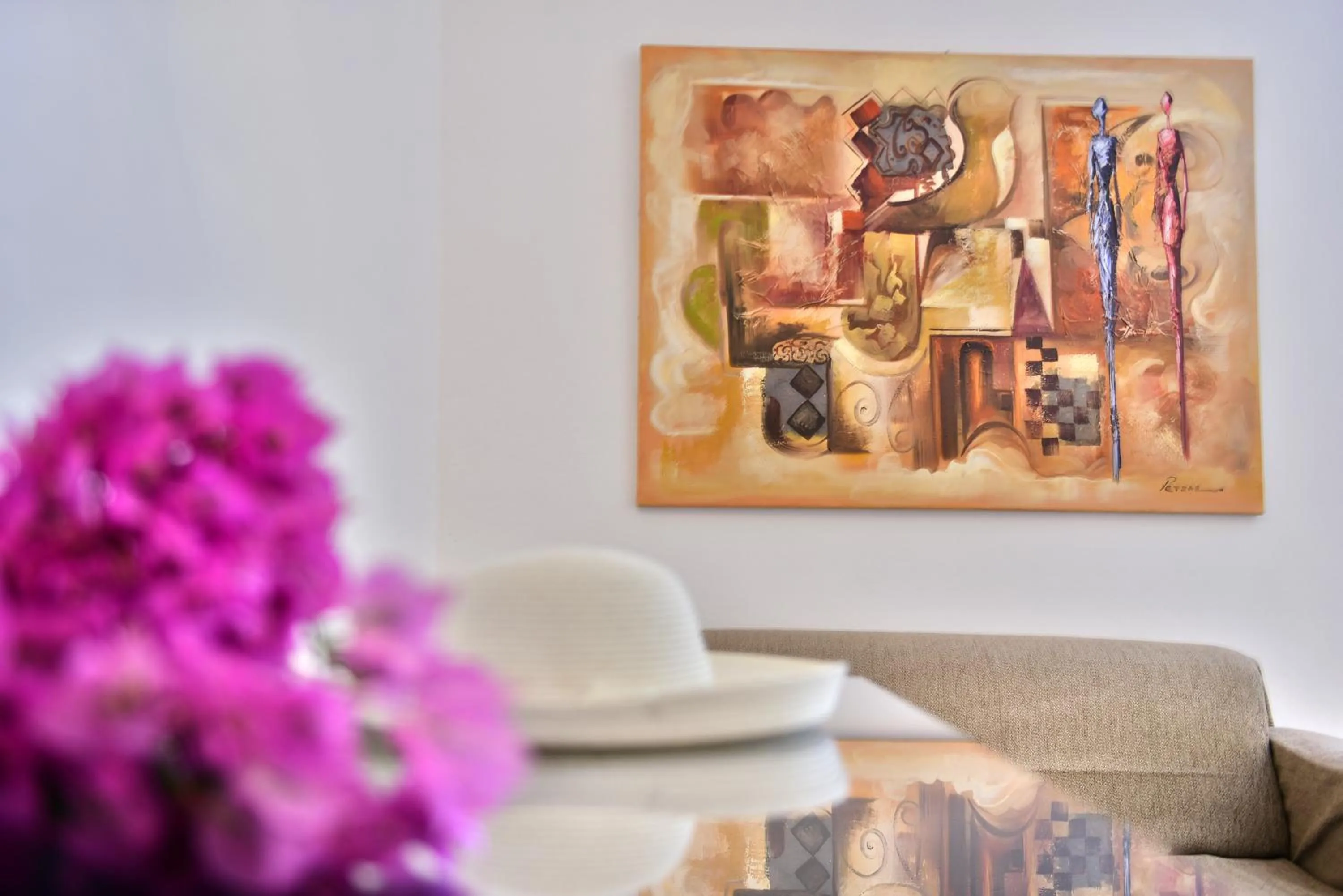 Decorative detail in Mistral Hotel