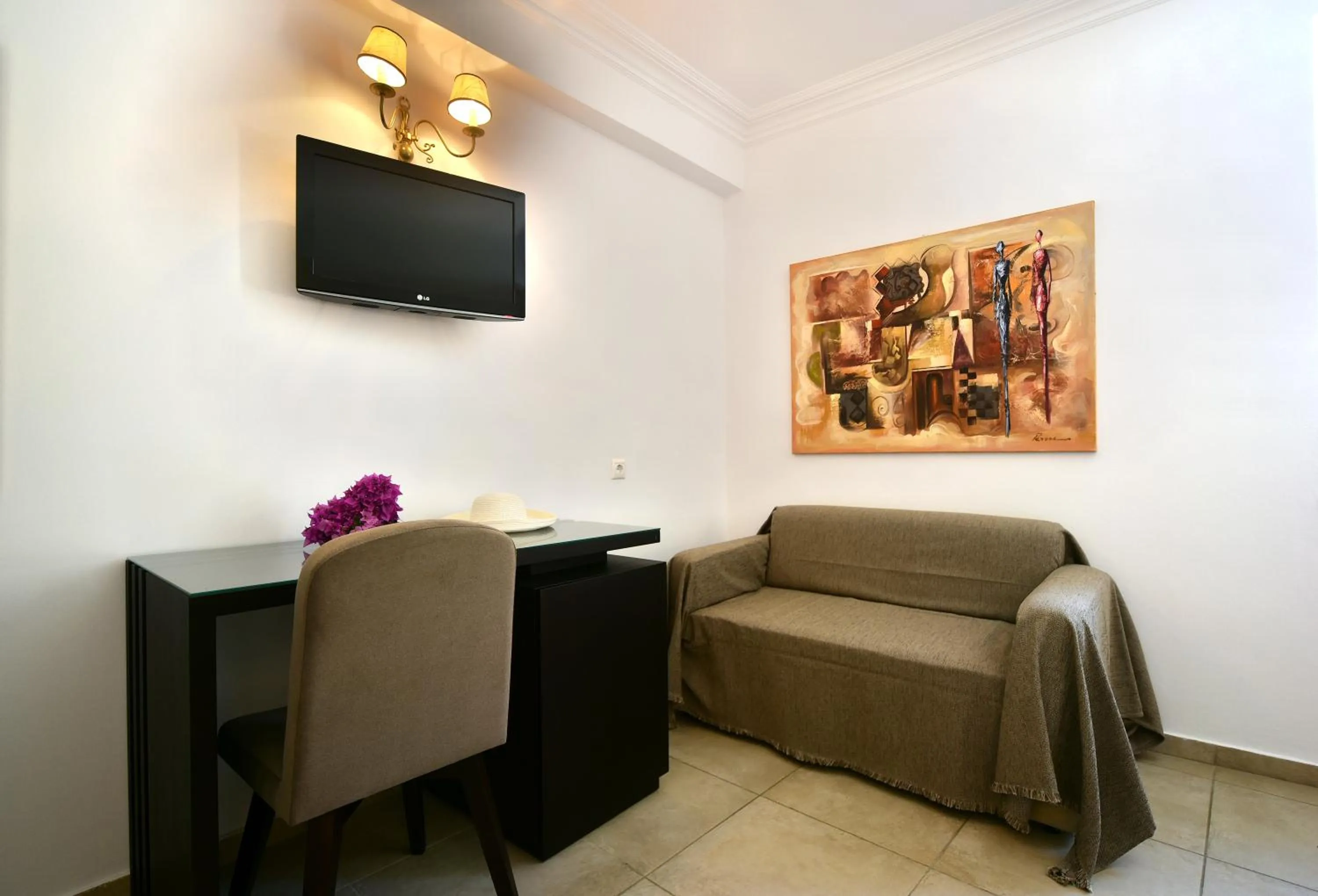 Seating area in Mistral Hotel